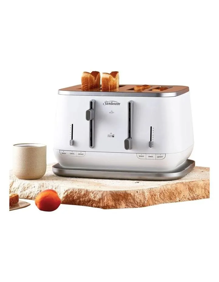 Kyoto City Collection 4 Slice Toaster TAM8004WH