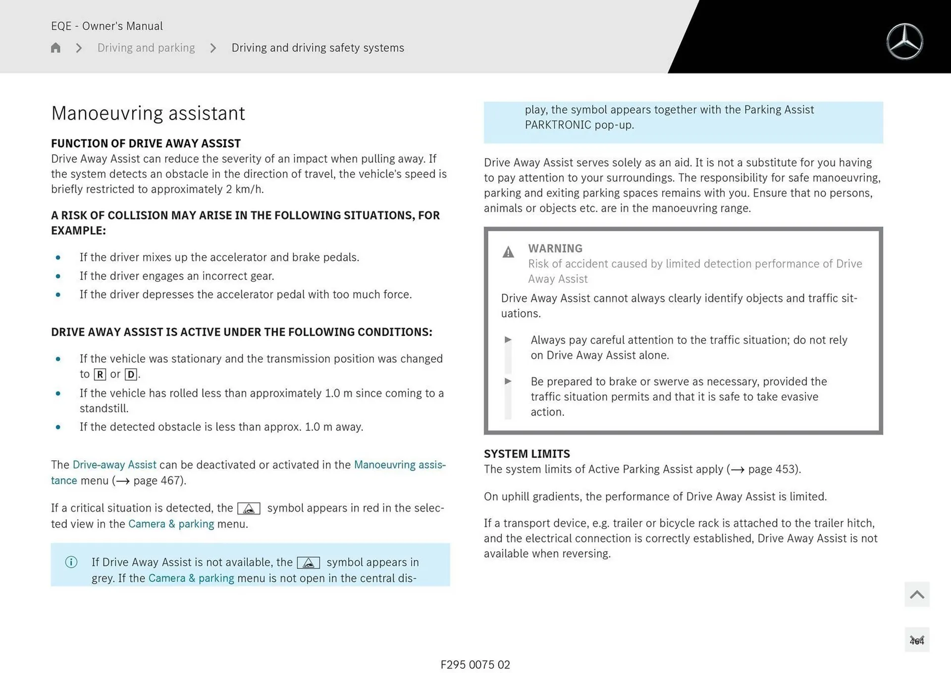 Mercedes-Benz catalogue - Catalogue valid from 11 September to 11 September 2025 - page 464