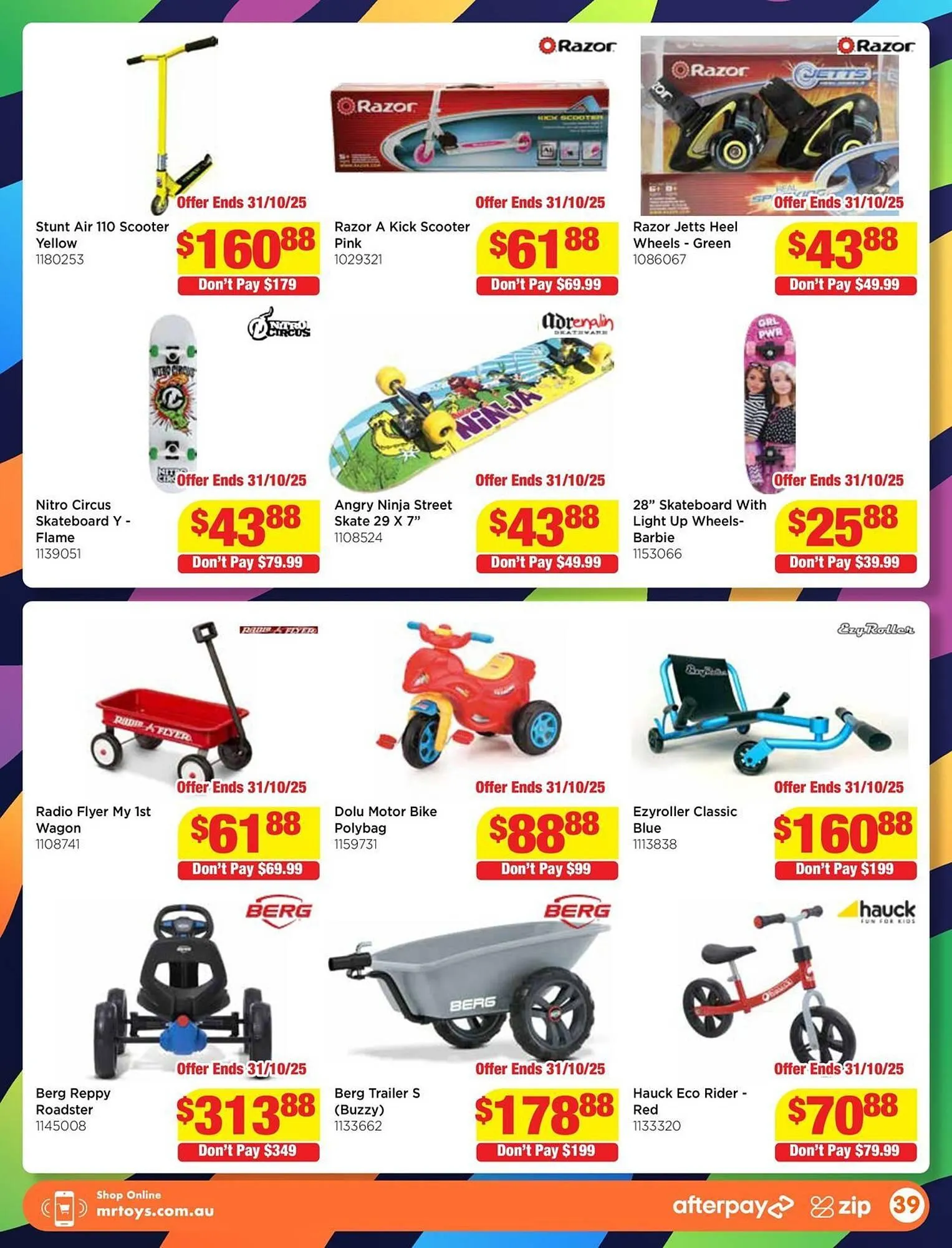 Mr Toys catalogue - Catalogue valid from 20 October to 31 October 2025 - page 39