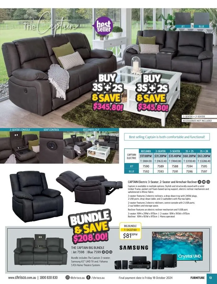 Home & Living 2024 - Catalogue valid from 25 September to 31 December 2024 - page 13