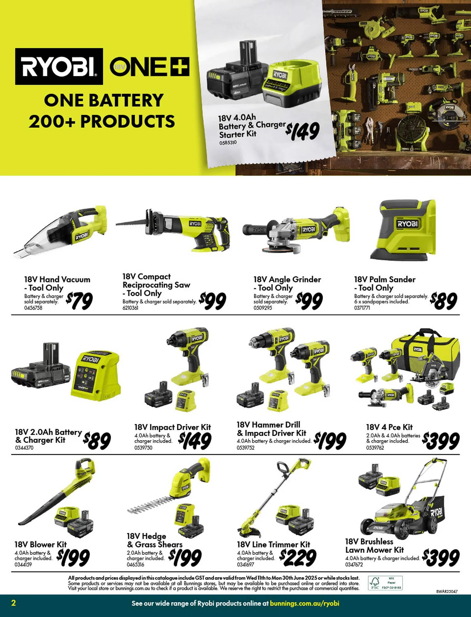 Bunnings catalogue - Catalogue valid from 11 June to 30 June 2025 - page 2