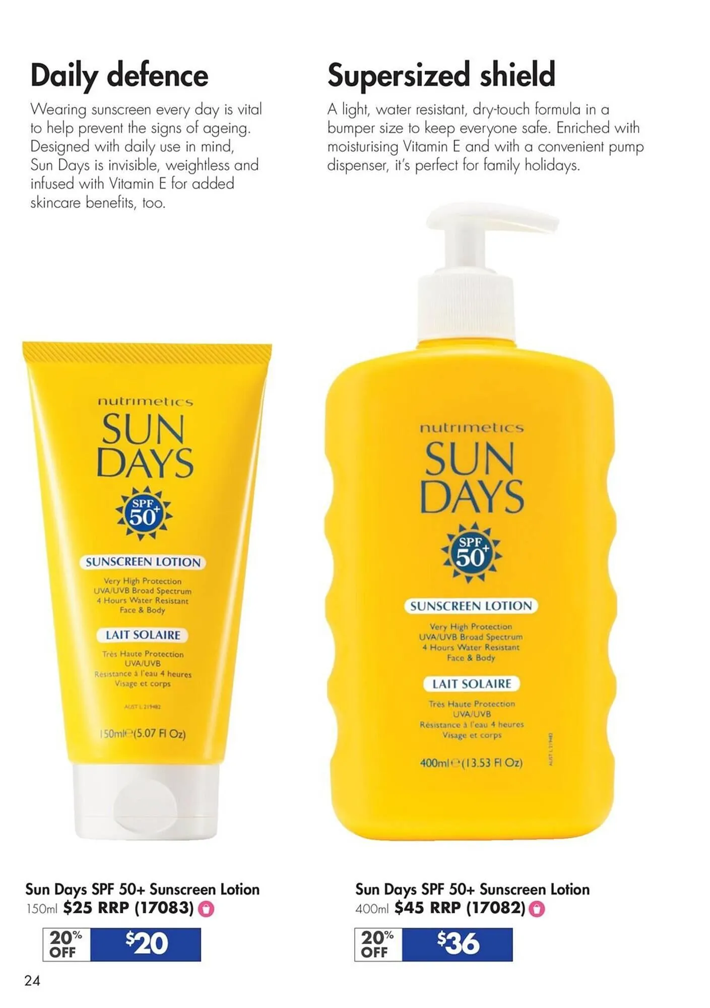 Nutrimetics catalogue - Catalogue valid from 27 May to 2 June 2025 - page 24