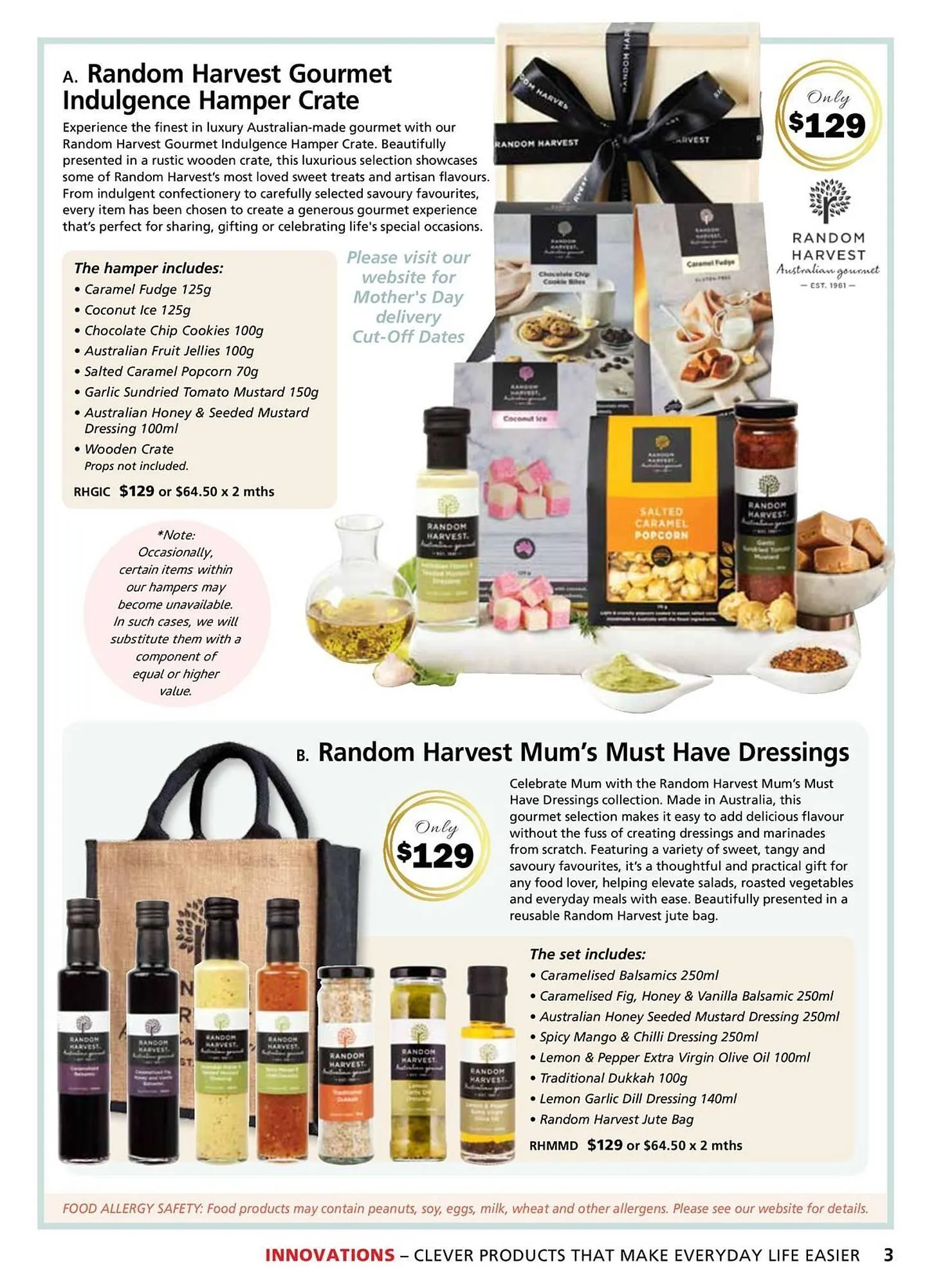 Innovations catalogue - Catalogue valid from 25 March to 19 May 2026 - page 3