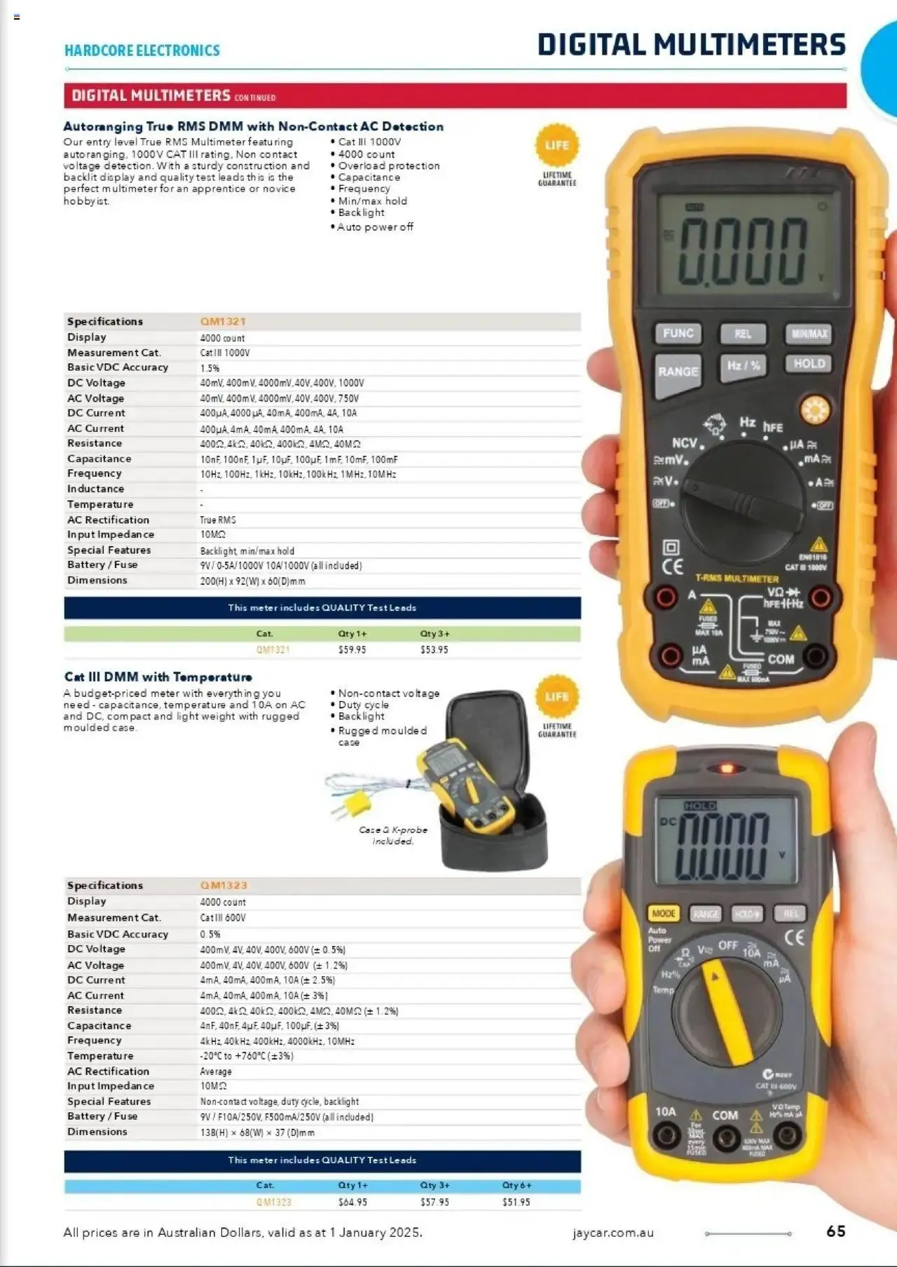 Jaycar Celebrating 40 Years in Electronics - Catalogue valid from 1 January to 29 August 2025 - page 55