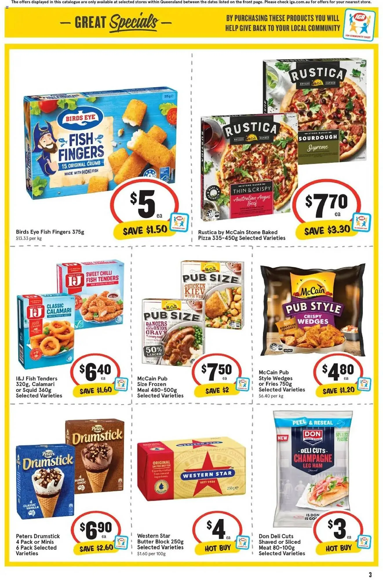 IGA catalogue - Catalogue valid from 30 July to 5 August 2025 - page 3