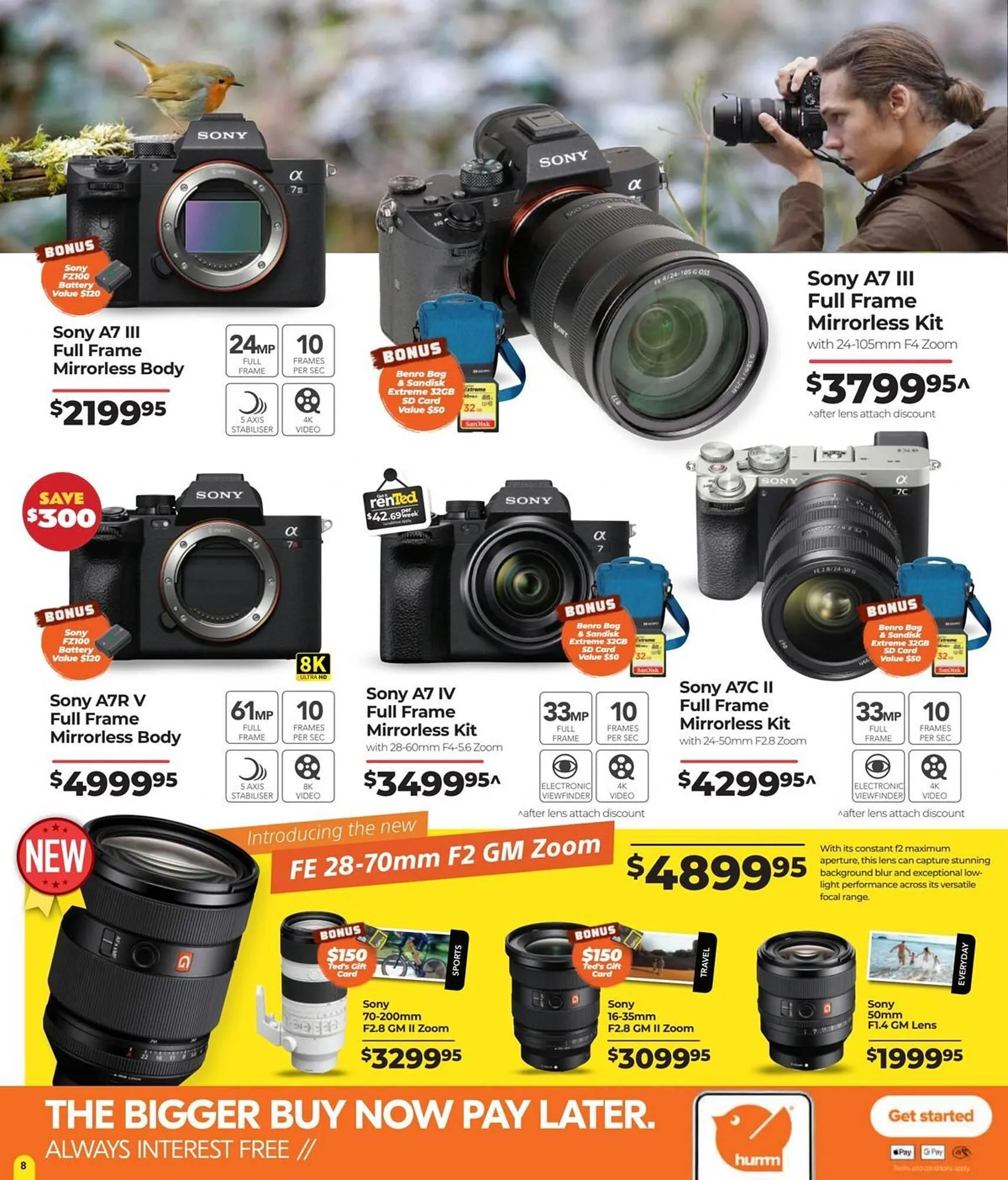 Teds Cameras catalogue - Catalogue valid from 5 May to 1 June 2025 - page 8