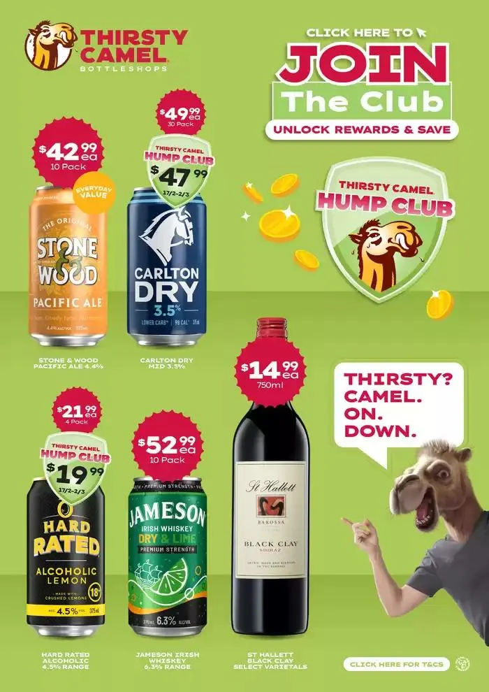 Thirsty! Camel. On. Down. 17/02 - 1