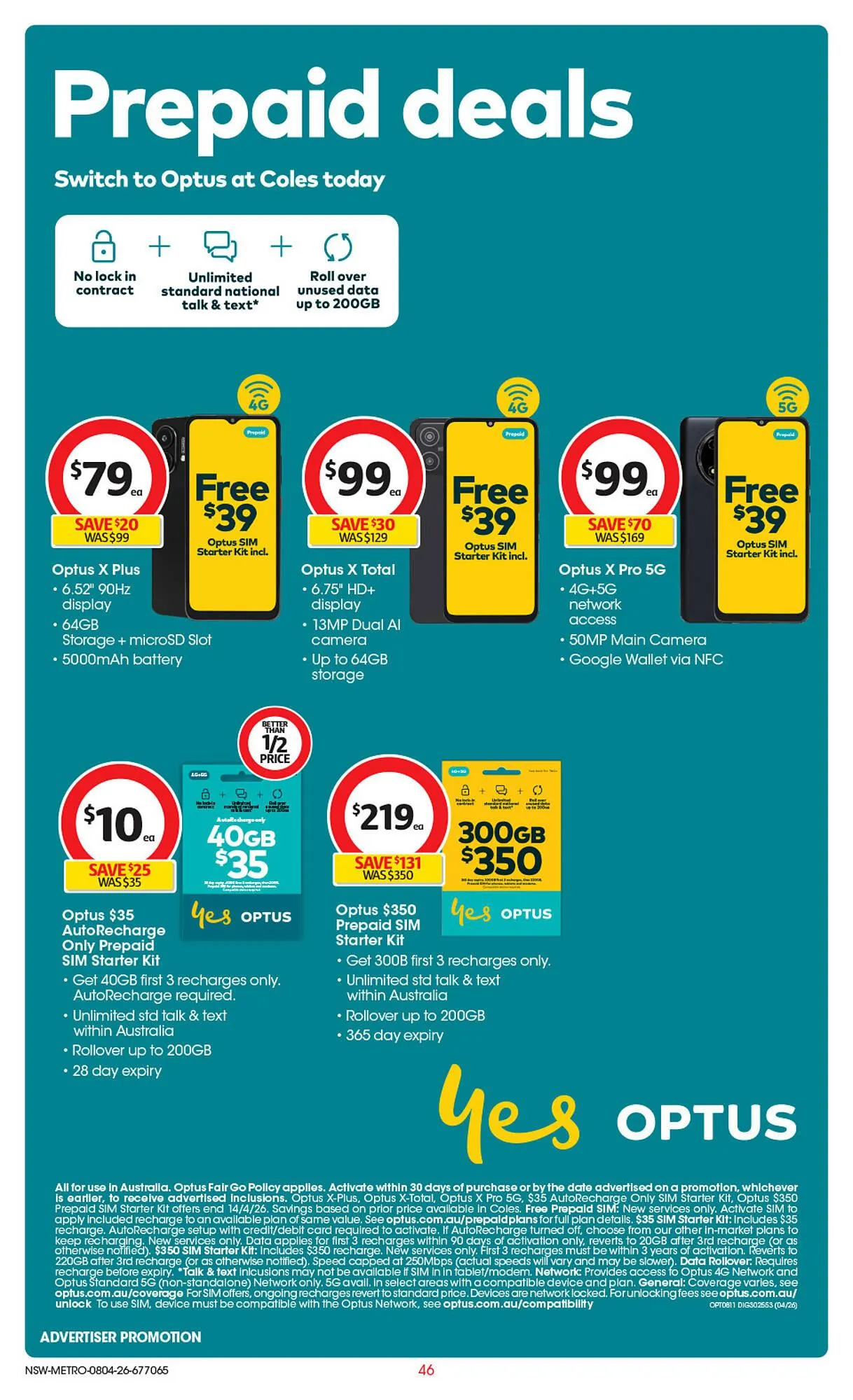 Coles catalogue - Catalogue valid from 8 April to 14 April 2026 - page 47