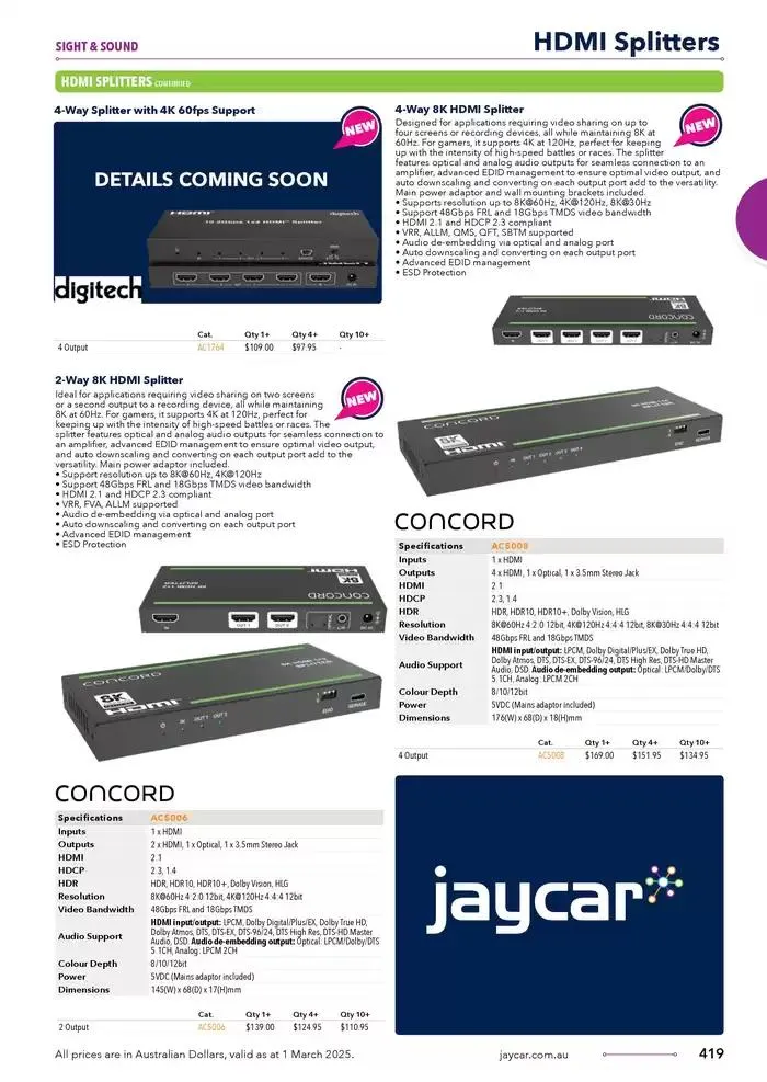 Celebrating 40 Years In Electronics - Catalogue valid from 4 March to 31 March 2025 - page 419