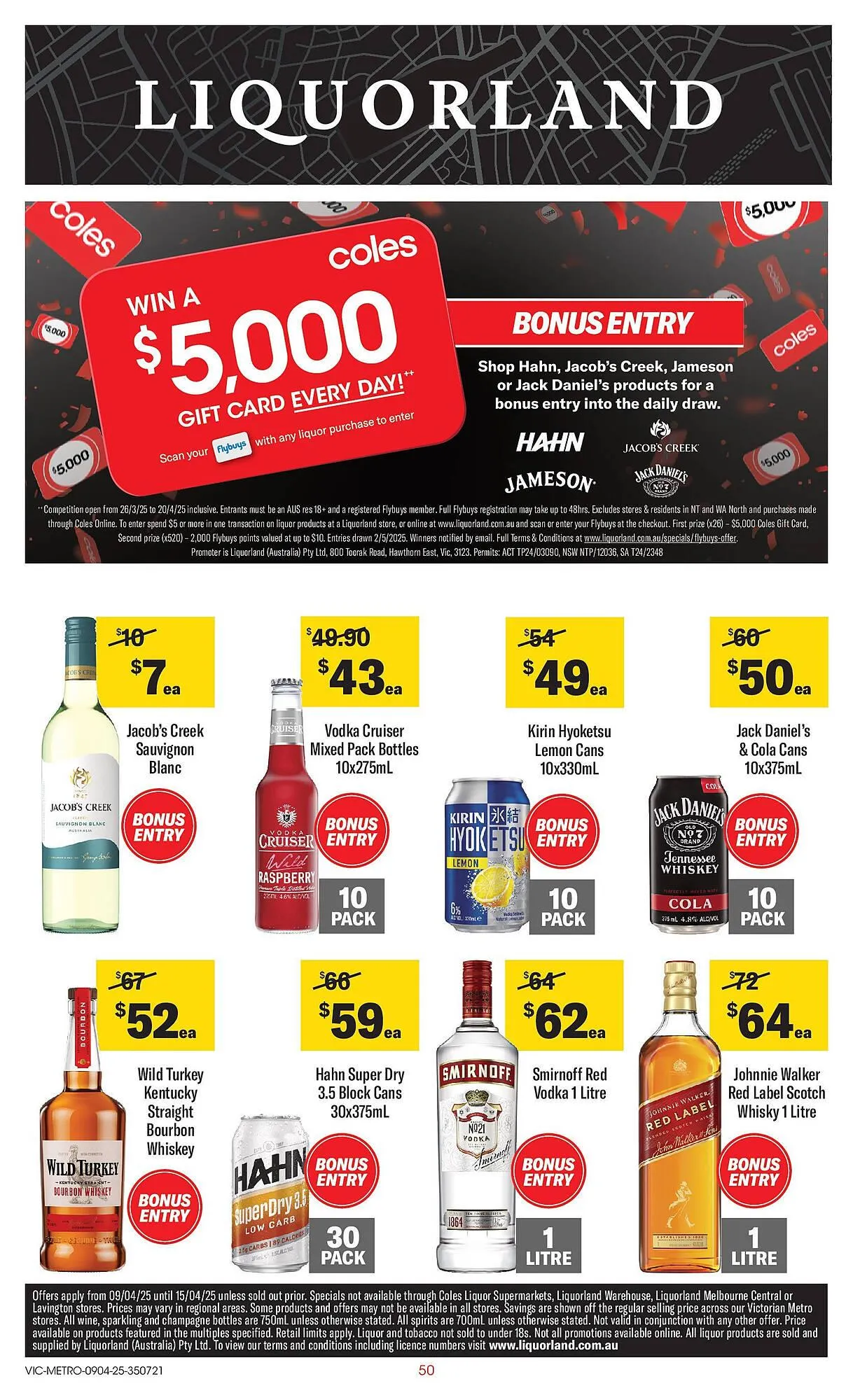 Coles catalogue - Catalogue valid from 8 April to 15 April 2025 - page 50