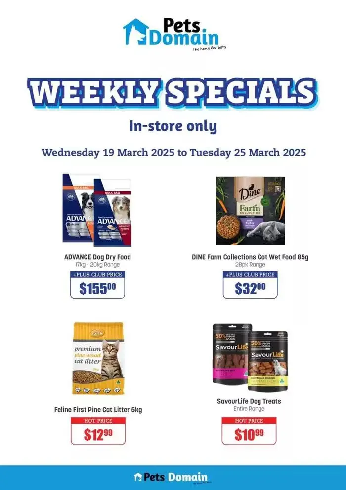 Weekly Specials - Catalogue valid from 19 March to 25 March 2025 - page 1