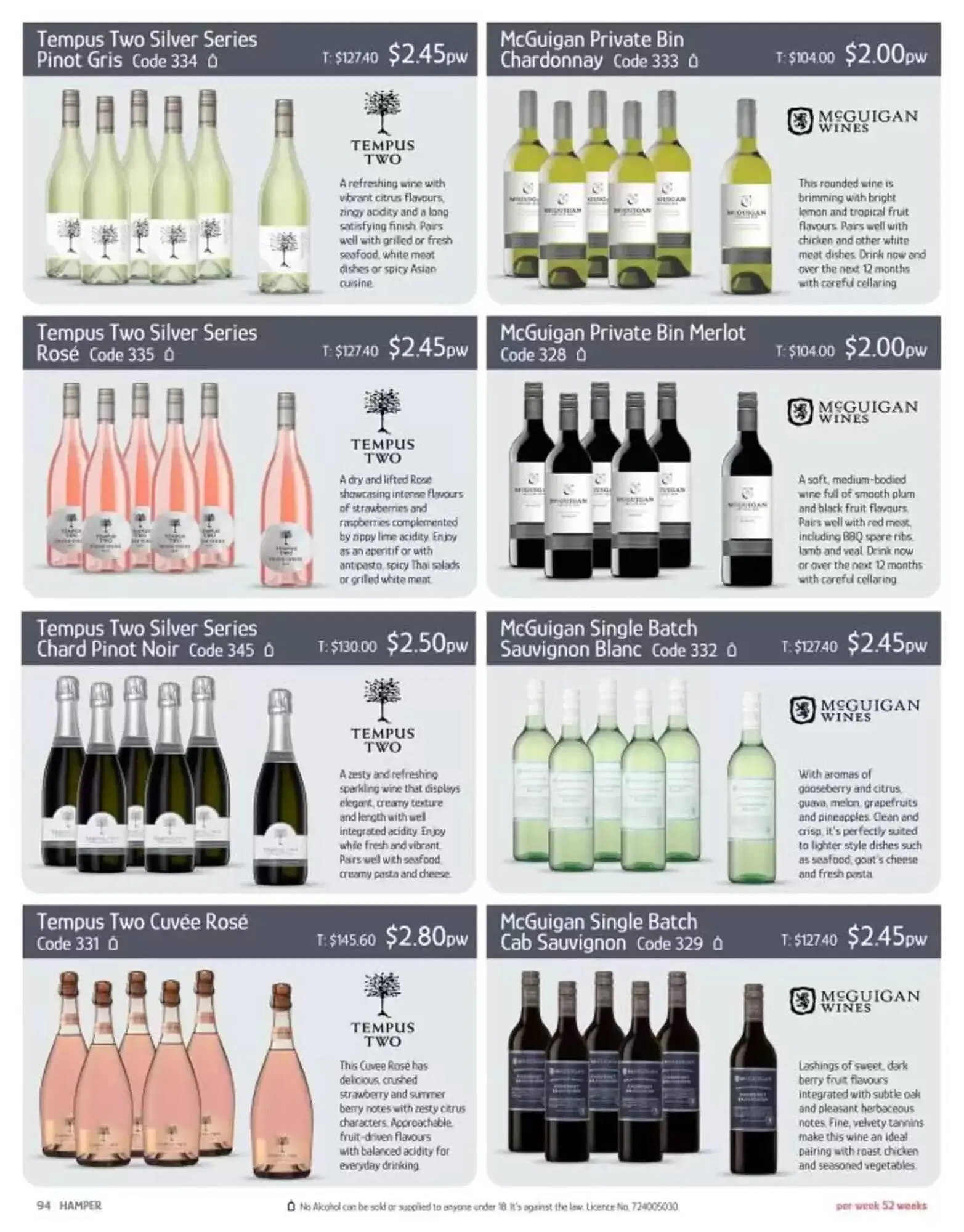 Chrisco Hampers catalogue - Catalogue valid from 2 December to 31 December 2025 - page 94