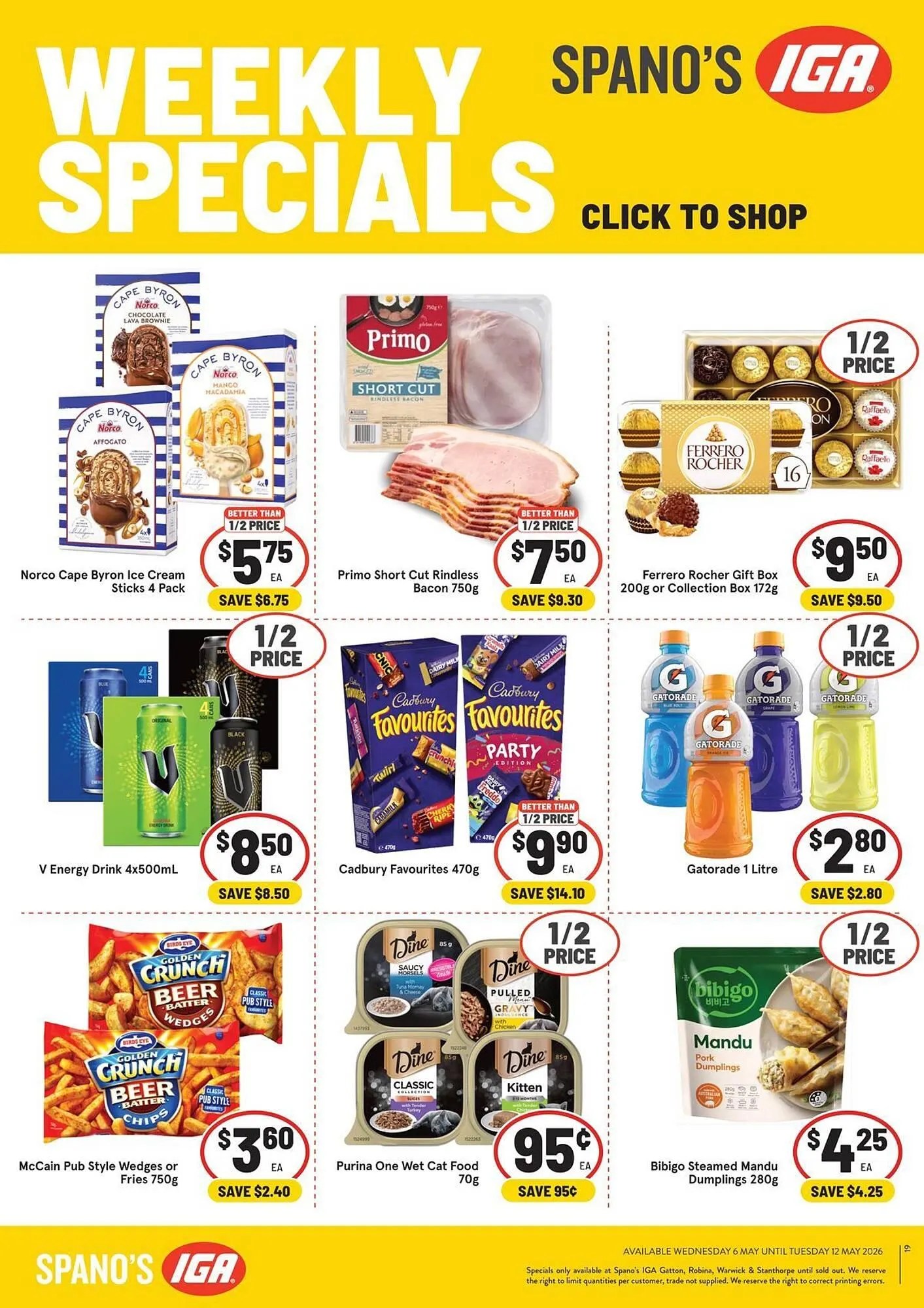 IGA catalogue - Catalogue valid from 6 May to 12 May 2026 - page 1