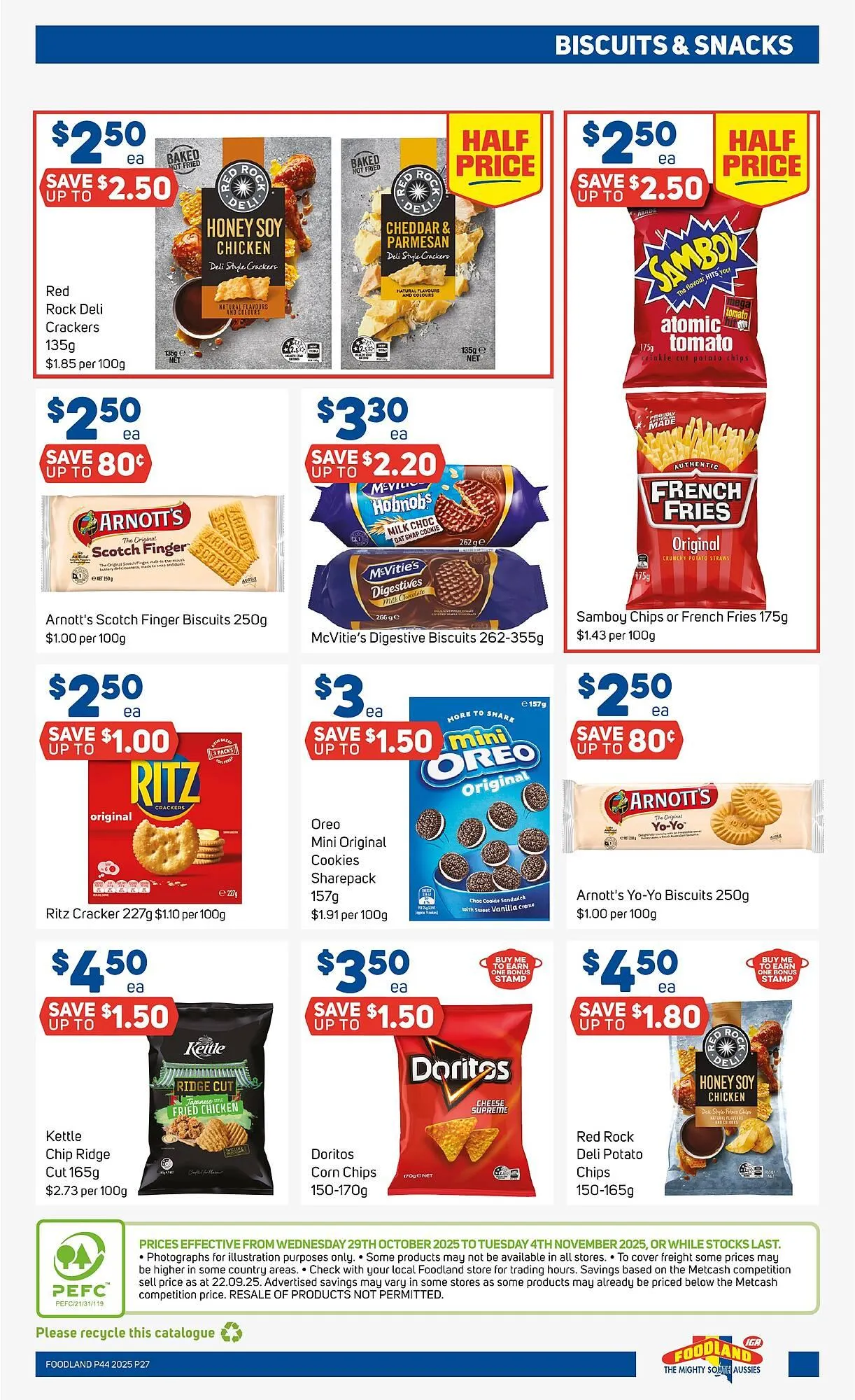 Foodland catalogue - Catalogue valid from 29 October to 4 November 2025 - page 27