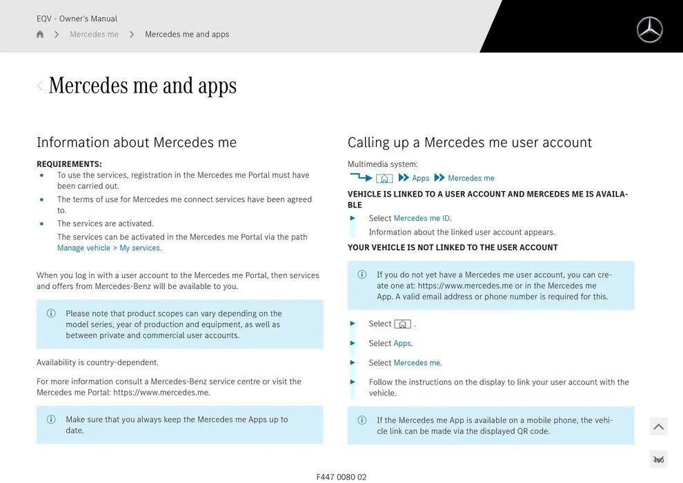 EQV MPV - Catalogue valid from 11 September to 11 September 2025 - page 450
