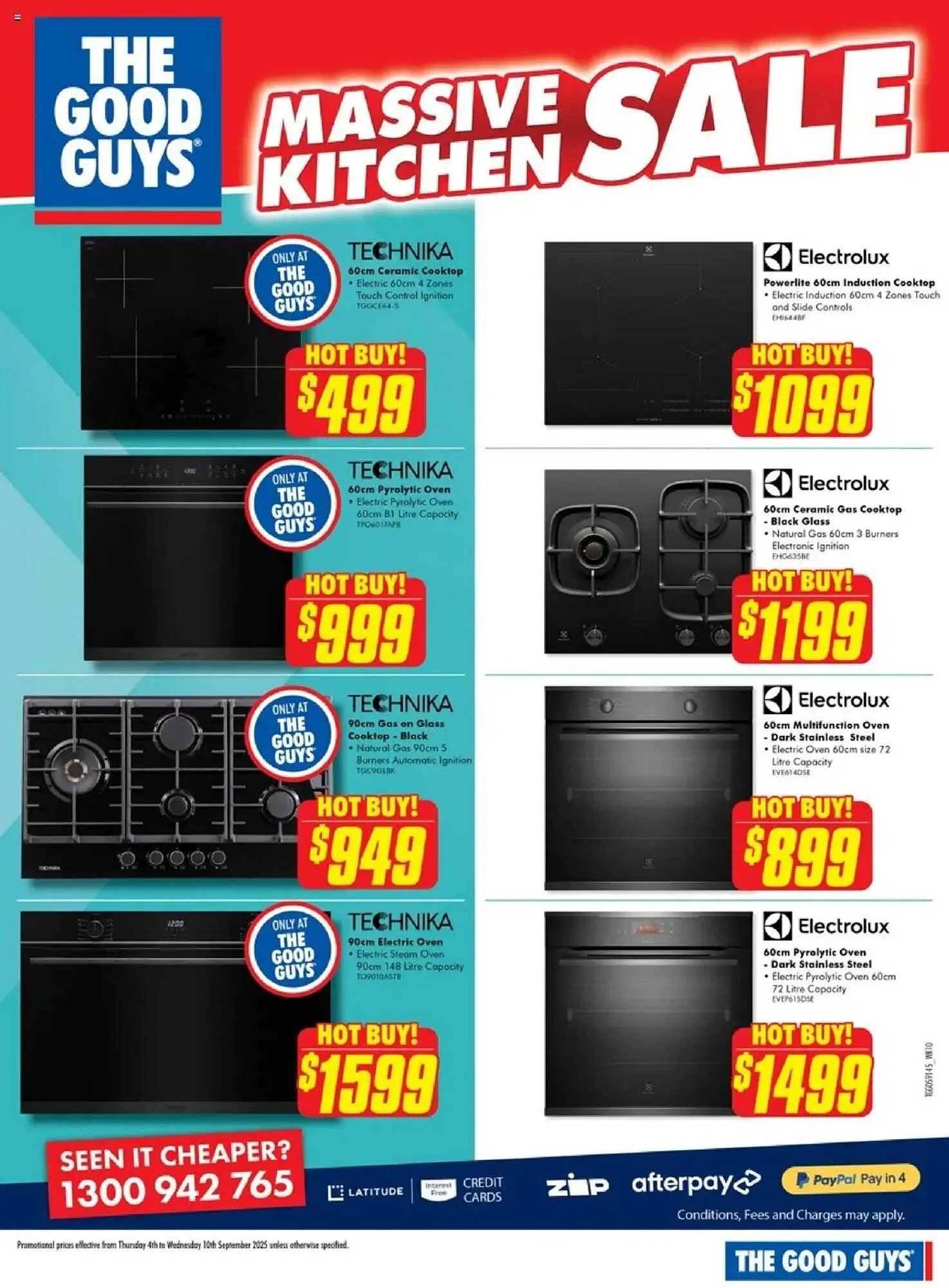 The Good Guys catalogue - Catalogue valid from 4 September to 10 September 2025 - page 4