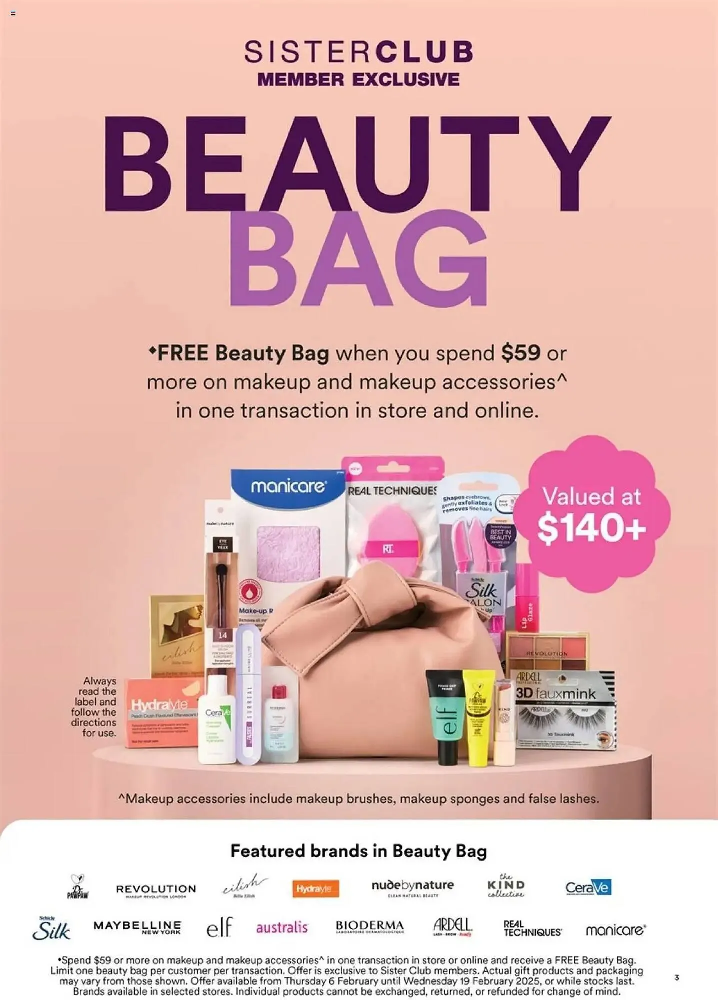 Priceline catalogue - Catalogue valid from 6 February to 19 February 2025 - page 3