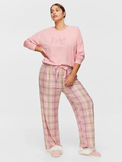 P.A. Plus Plush Check Pj Pant
