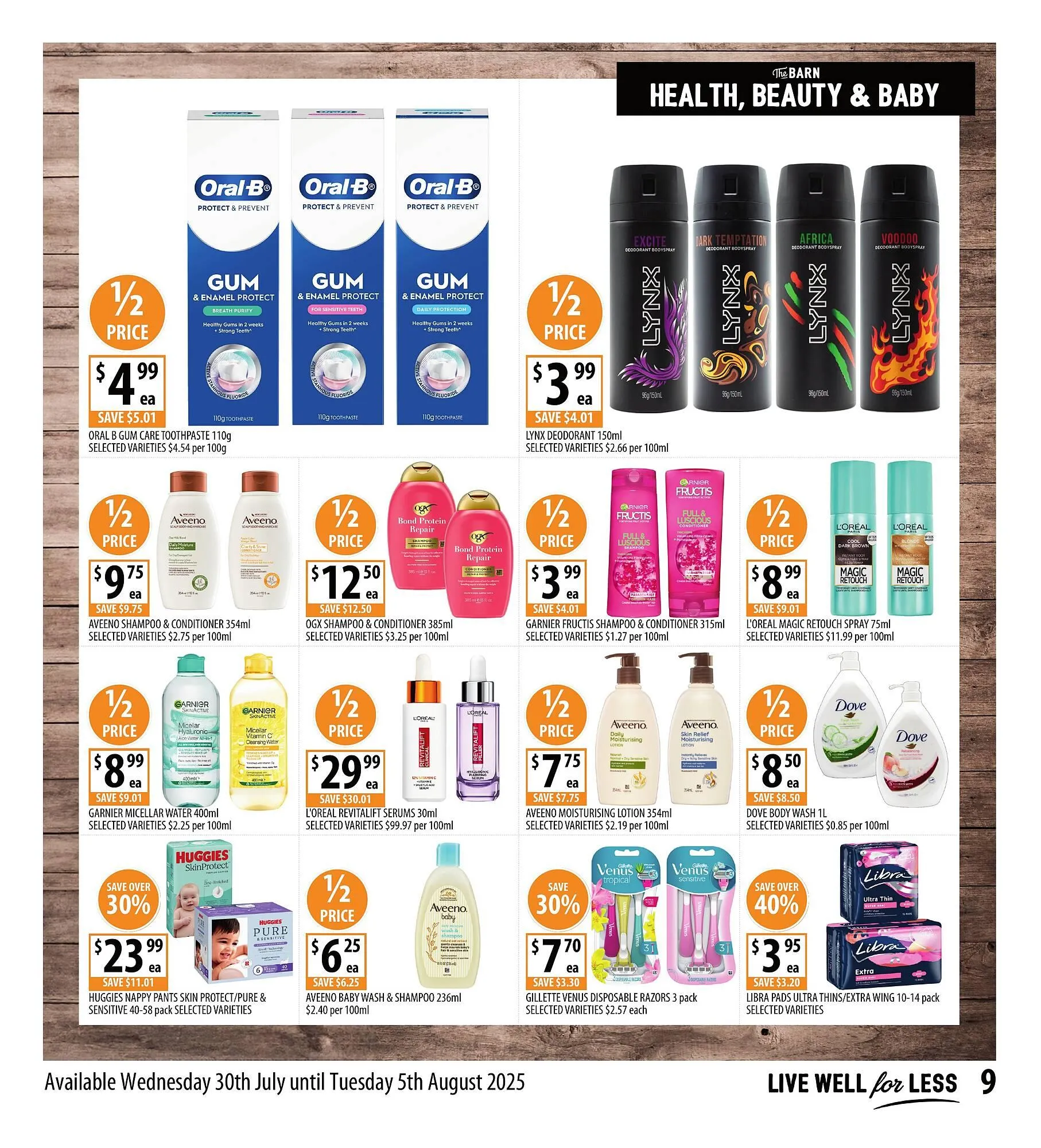 Supabarn catalogue - Catalogue valid from 30 July to 5 August 2025 - page 9