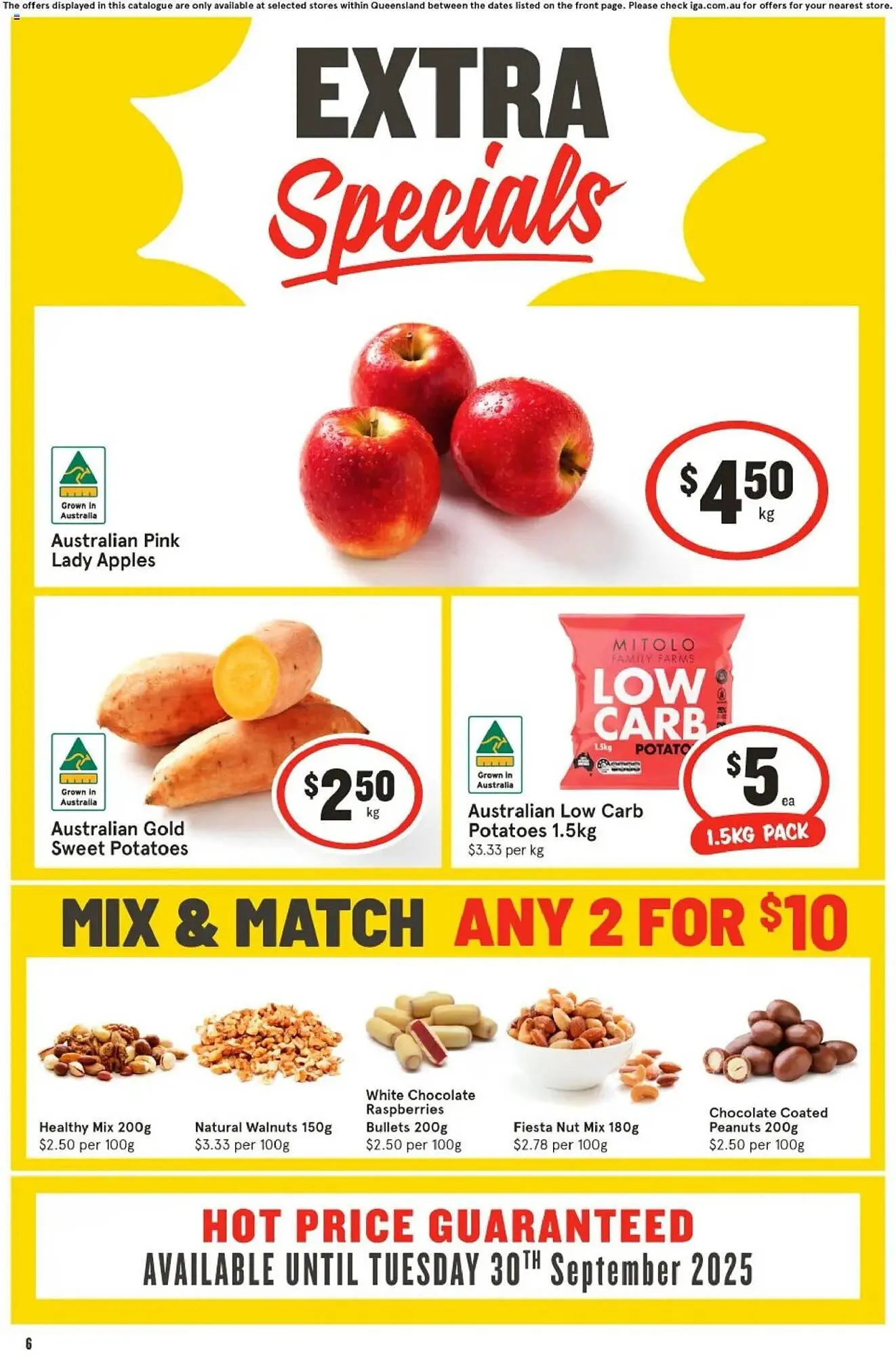 IGA catalogue - Catalogue valid from 2 September to 30 September 2025 - page 1