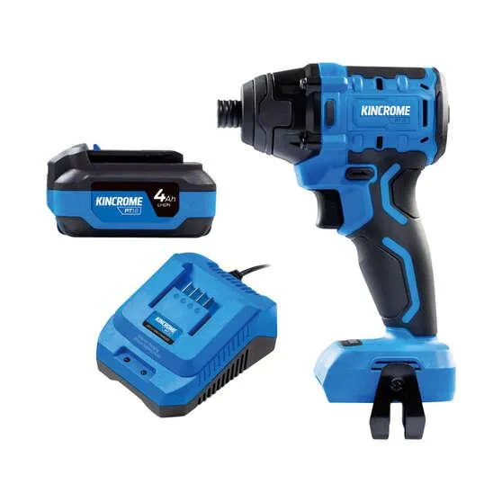 Kincrome PT18 18V Brushless Impact Driver Kit 4.0Ah