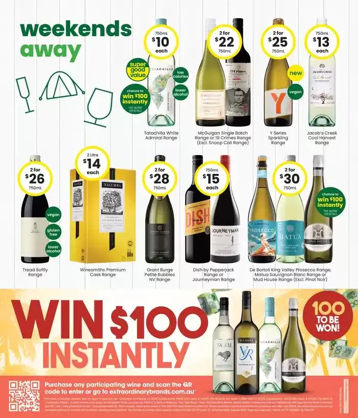 Good Value Booze, For Long Weekends. - Catalogue valid from 14 April to 27 April 2025 - page 7
