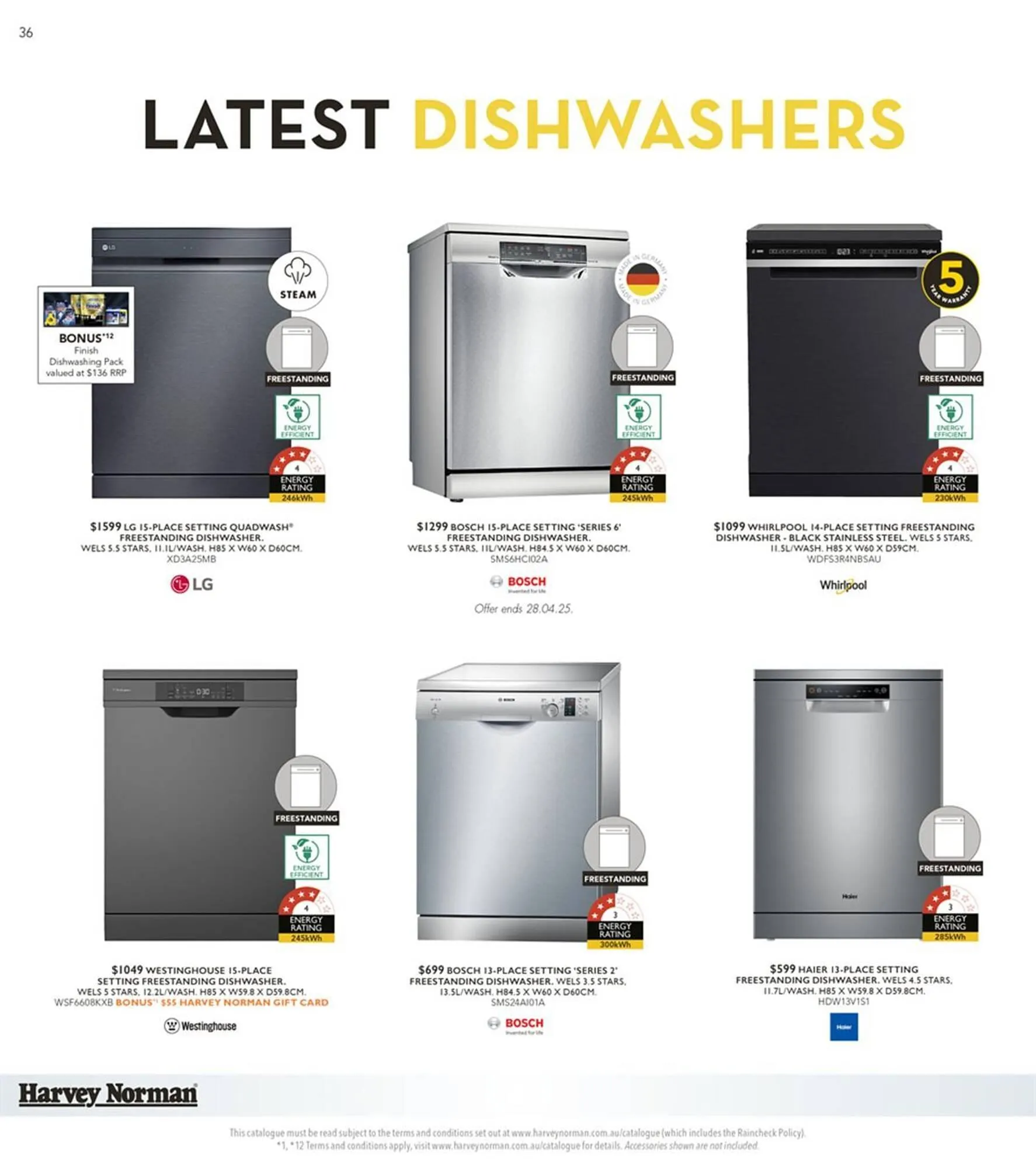 Harvey Norman catalogue - Catalogue valid from 4 April to 4 May 2025 - page 36