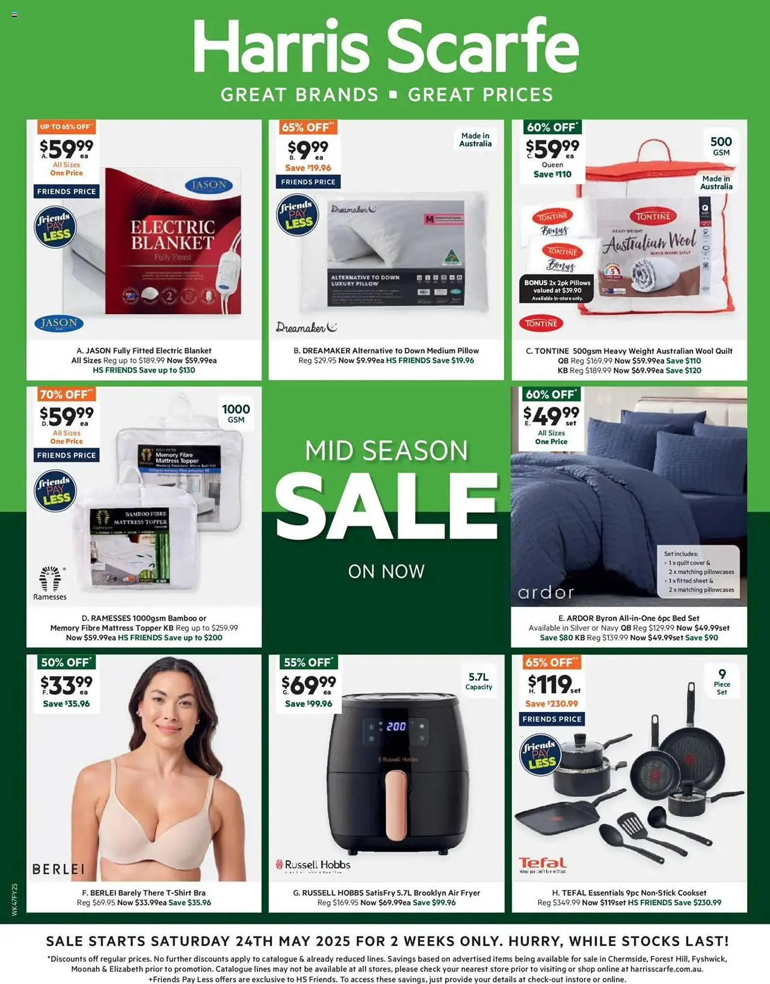 Harris Scarfe catalogue - Catalogue valid from 23 May to 7 June 2025 - page 1