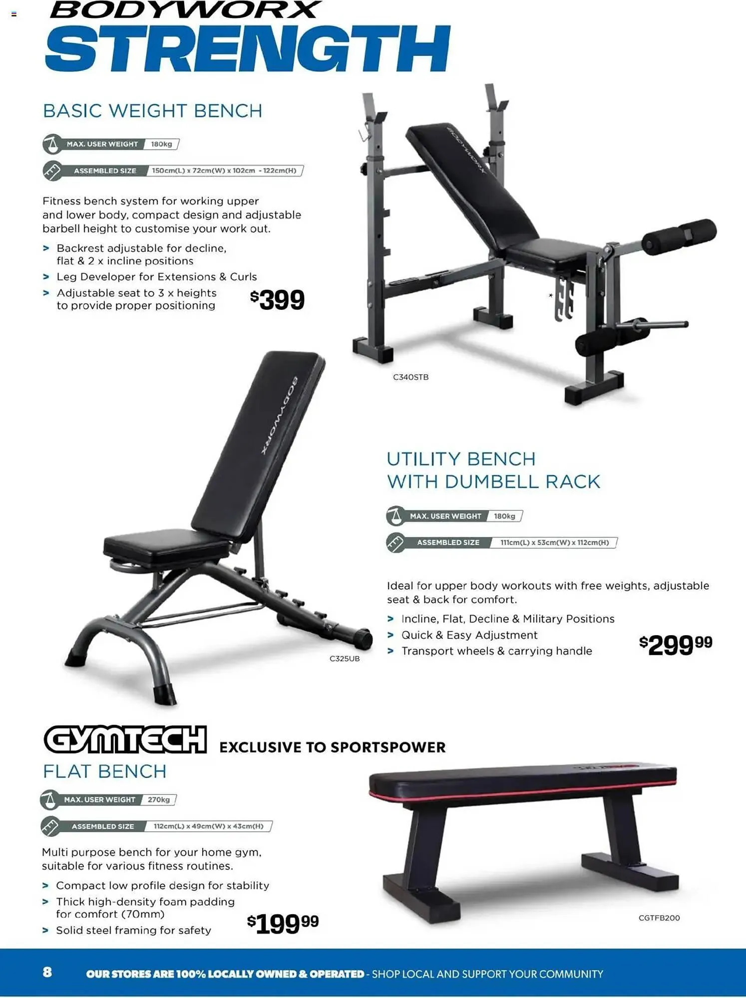 Sportspower catalogue - Catalogue valid from 24 April to 31 December 2025 - page 8