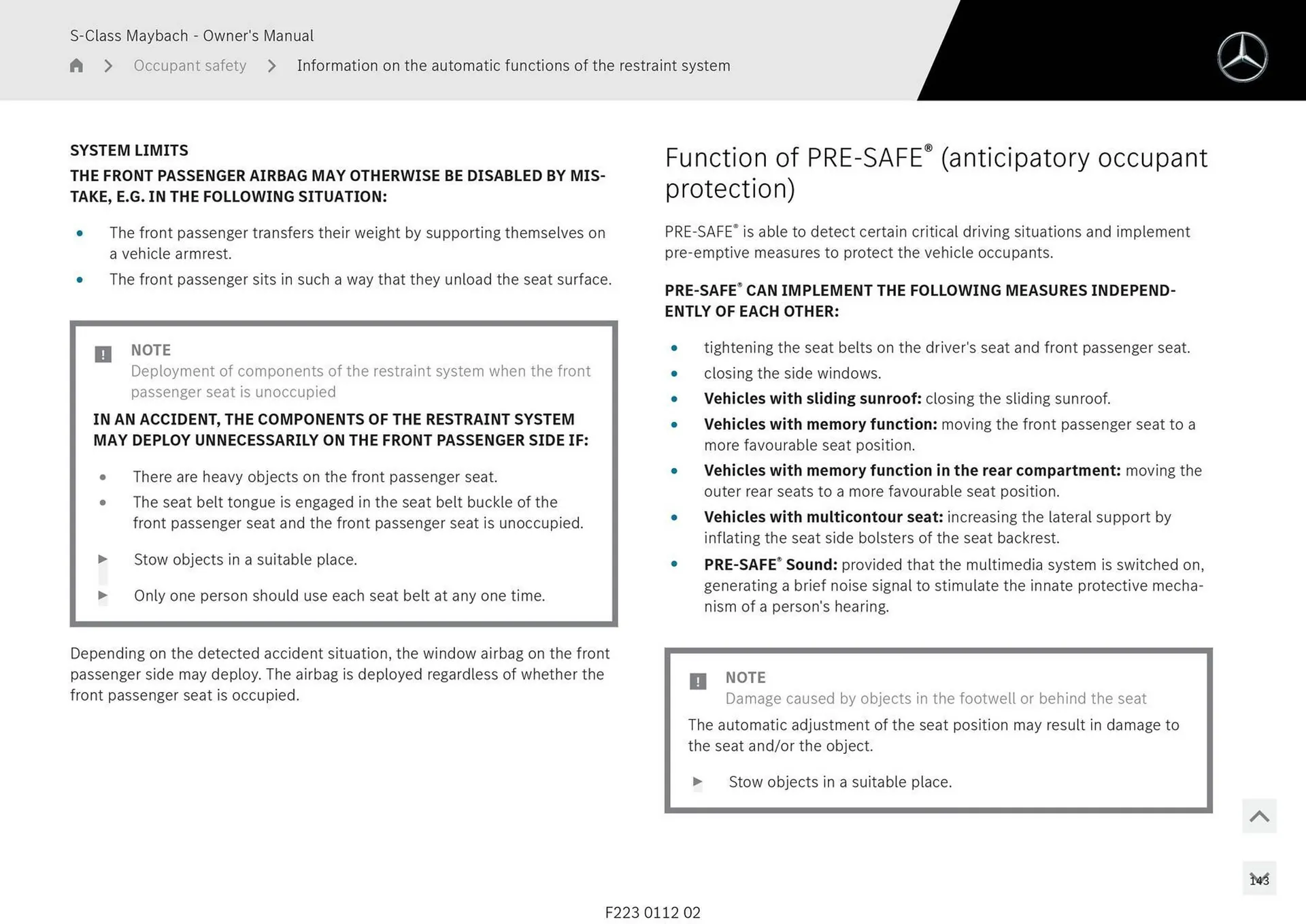 Mercedes-Benz catalogue - Catalogue valid from 1 May to 1 May 2026 - page 143