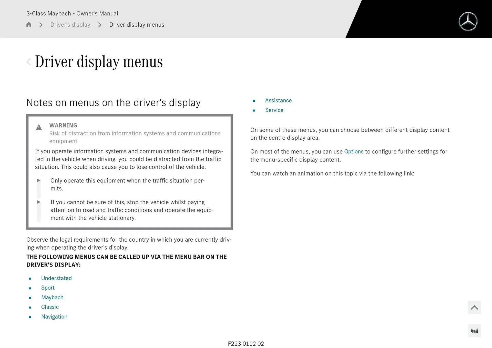Mercedes-Benz catalogue - Catalogue valid from 1 May to 1 May 2026 - page 534