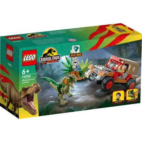 LEGO Jurassic World Dilophosaurus Ambush 76958