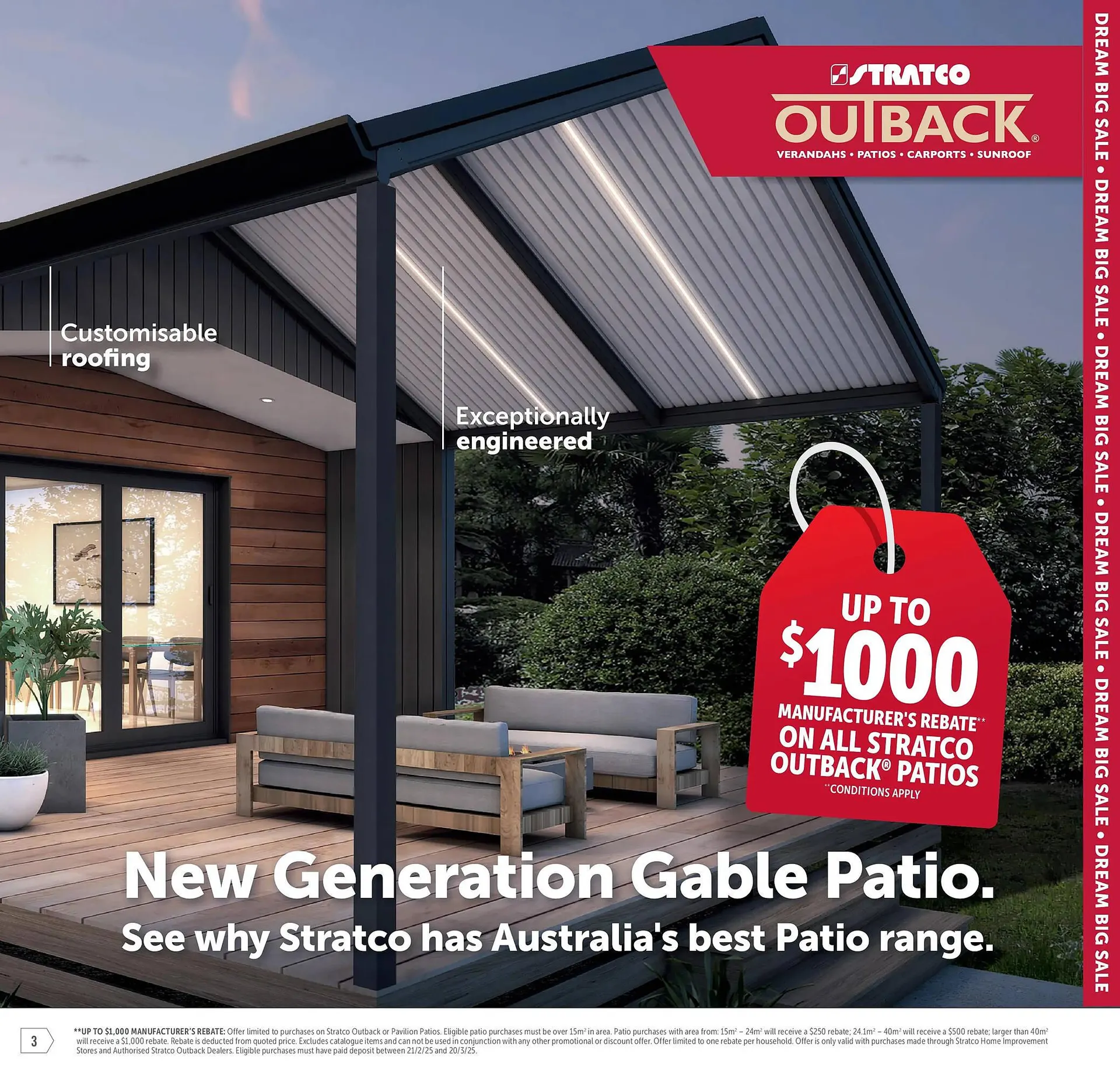 Stratco catalogue - Catalogue valid from 20 February to 20 March 2025 - page 3