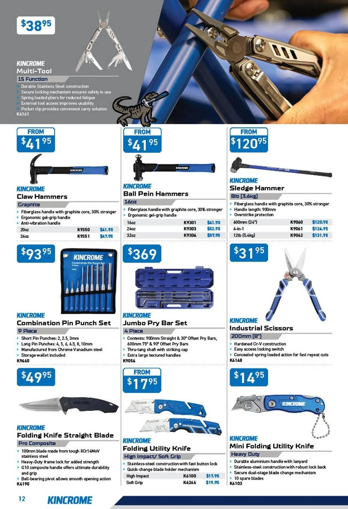 Kincrome catalogue - Catalogue valid from 3 November to 31 December 2025 - page 12