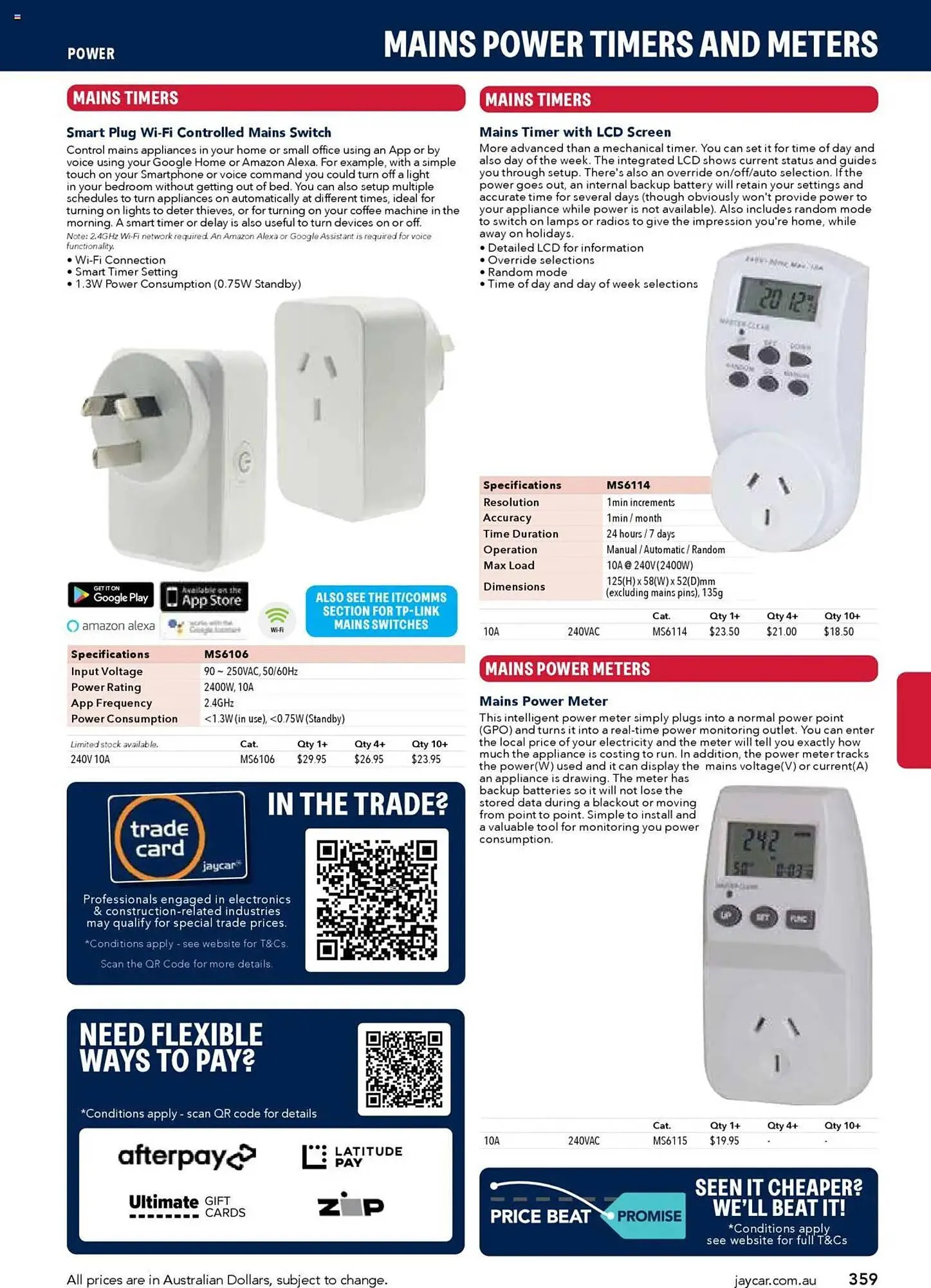 Jaycar Electronics catalogue - Catalogue valid from 8 July to 9 July 2026 - page 359
