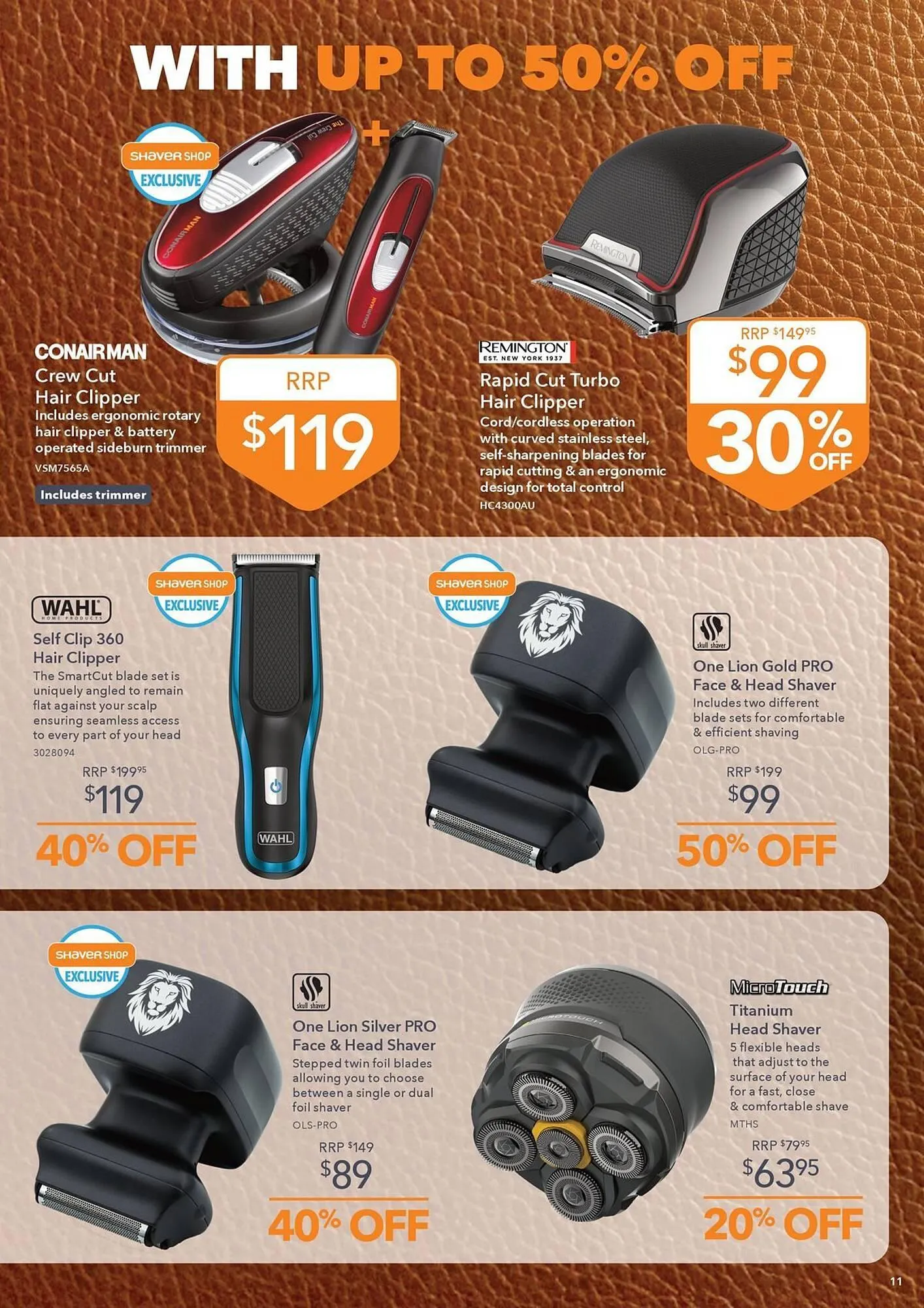 Shaver Shop catalogue - Catalogue valid from 13 August to 9 September 2025 - page 11