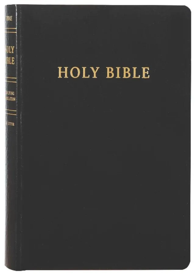 NLT Gift & Award Bible Black (Red Letter Edition)