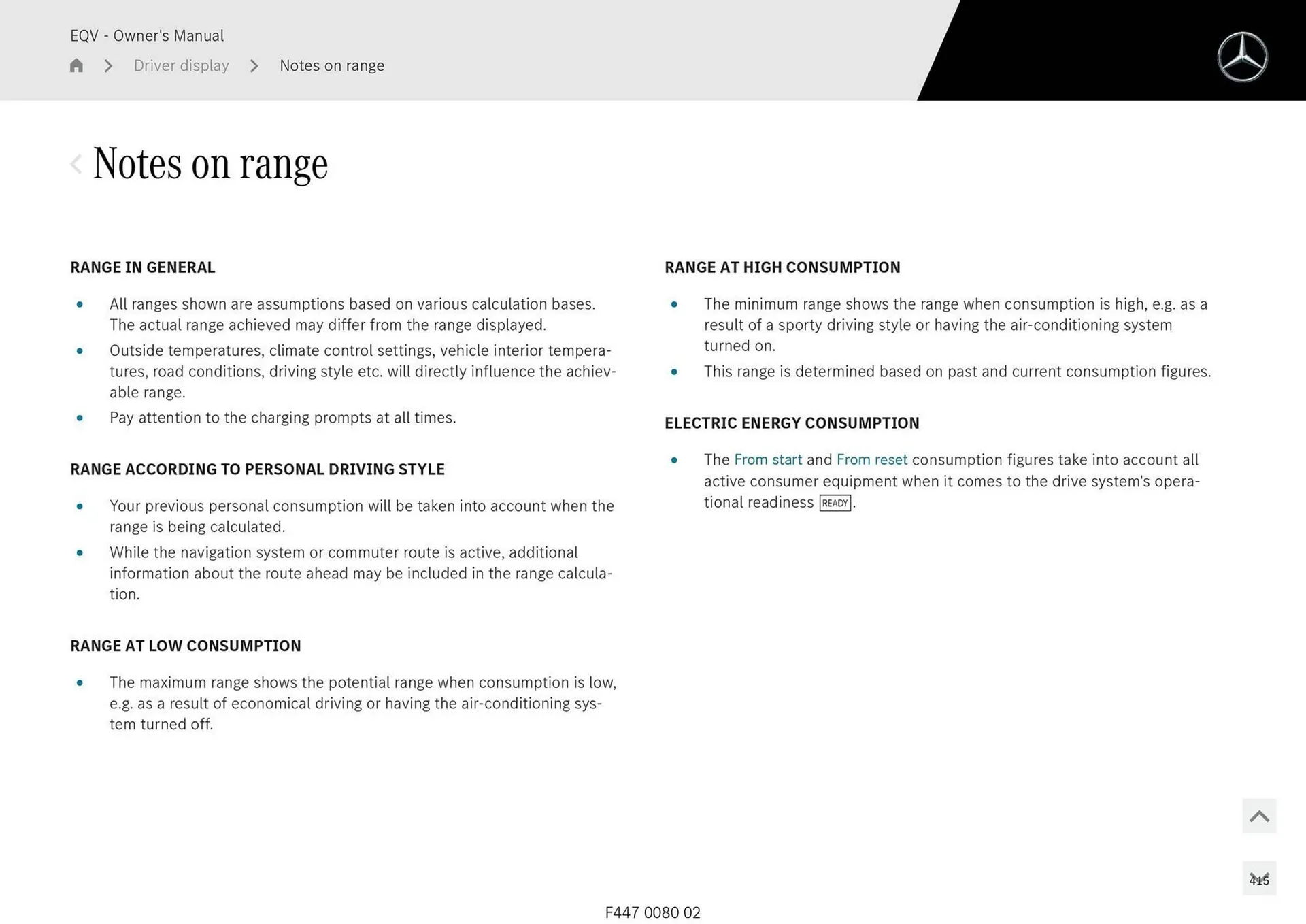 Mercedes-Benz catalogue - Catalogue valid from 11 September to 11 September 2025 - page 415