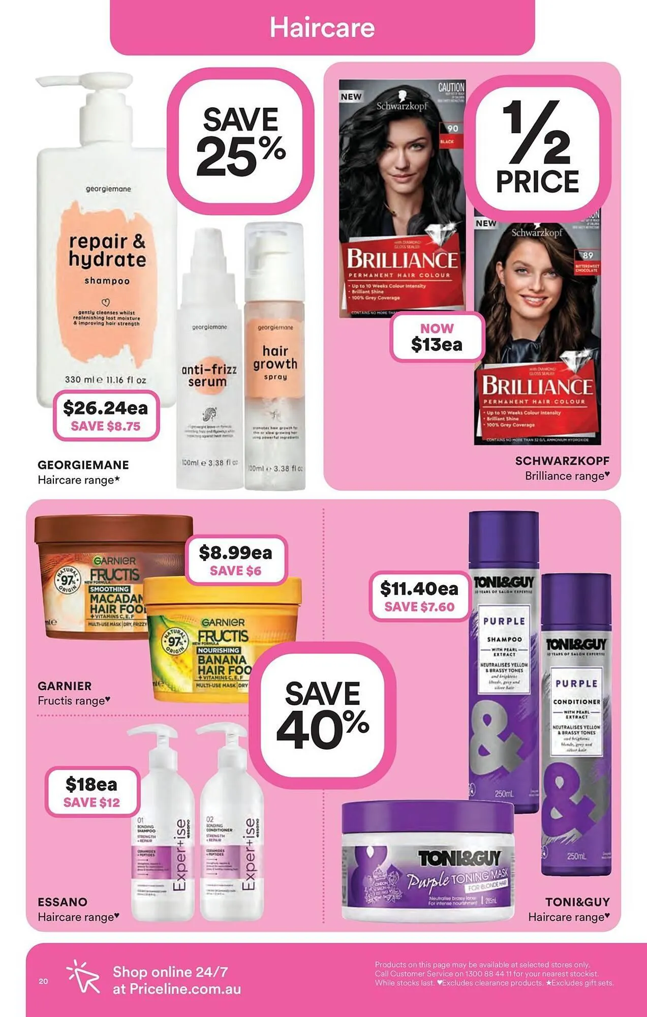 Priceline catalogue - Catalogue valid from 26 March to 8 April 2026 - page 20
