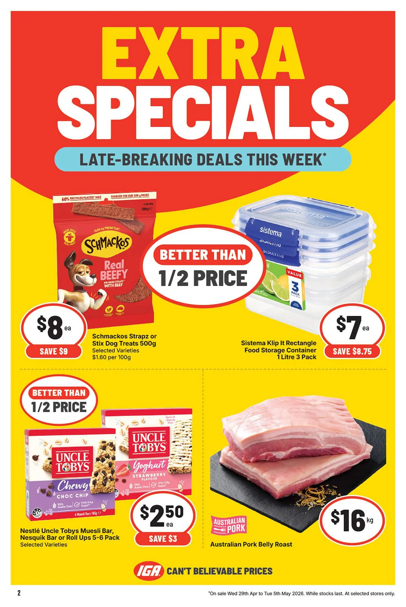 IGA catalogue - Catalogue valid from 29 April to 5 May 2026 - page 2
