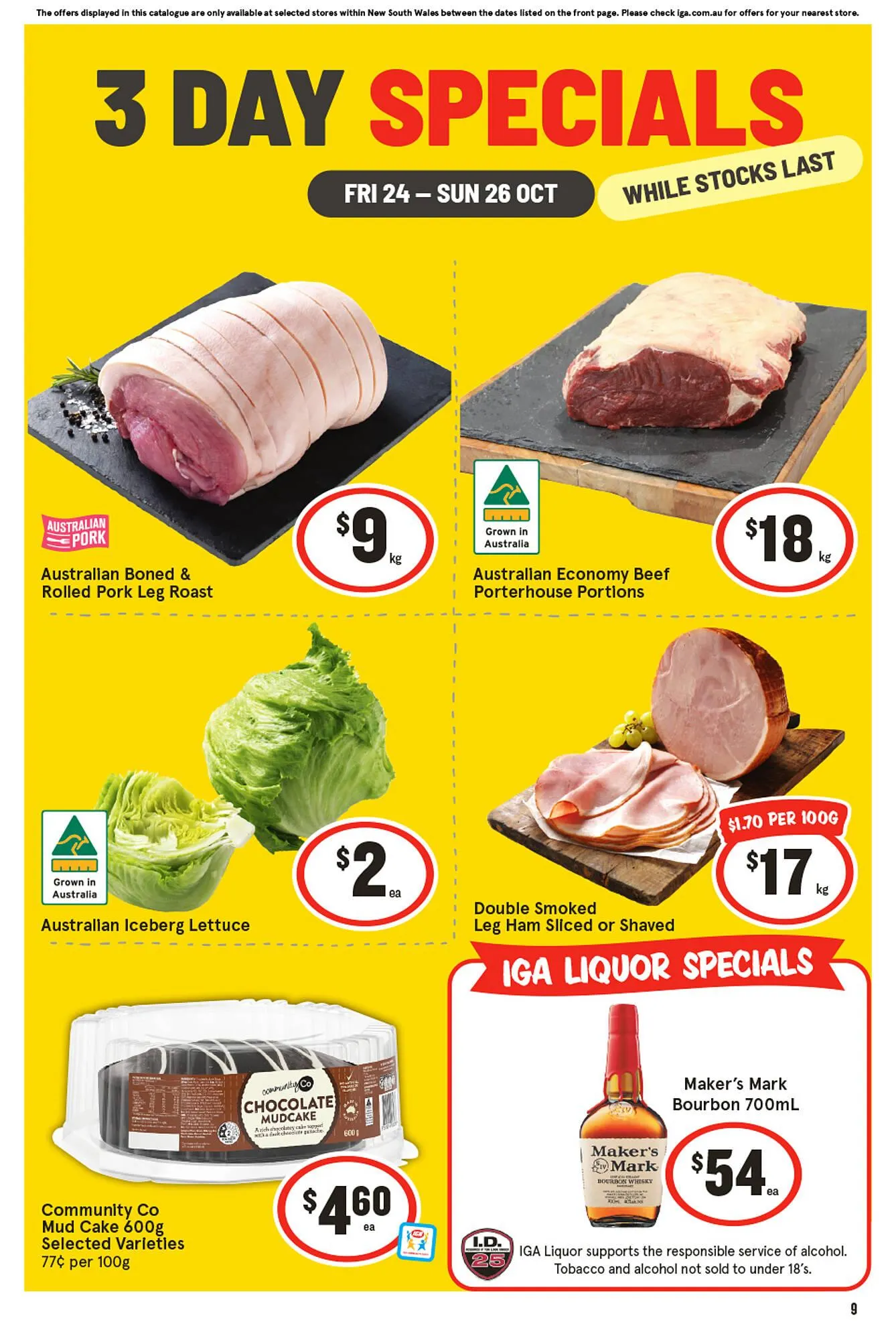 IGA catalogue - 1