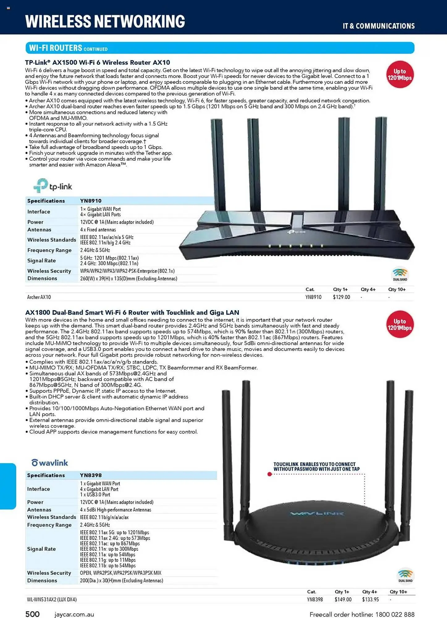 Jaycar Electronics catalogue - Catalogue valid from 8 July to 9 July 2026 - page 500