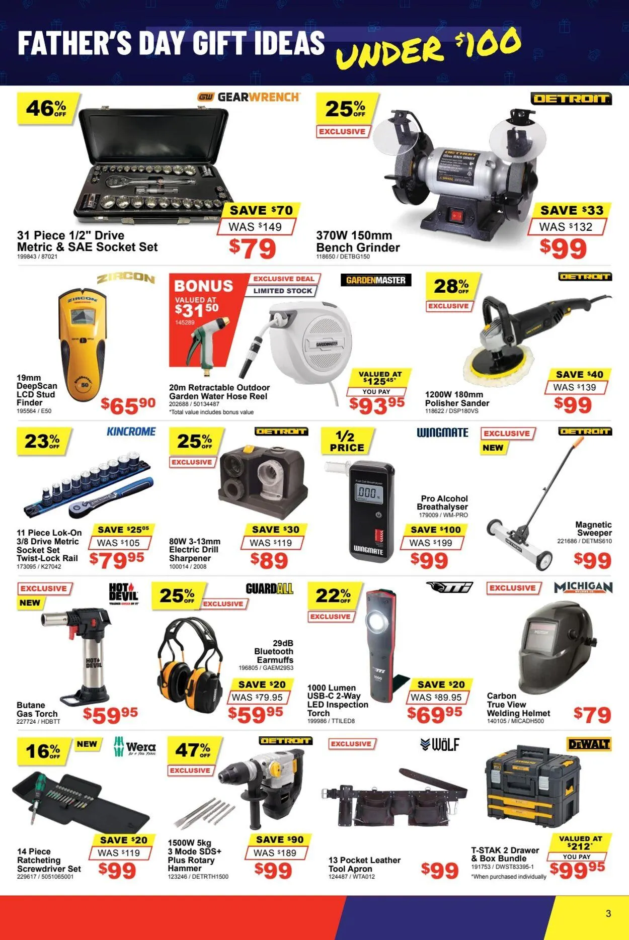 Total Tools Current catalogue - Catalogue valid from 27 August to 10 September 2025 - page 3