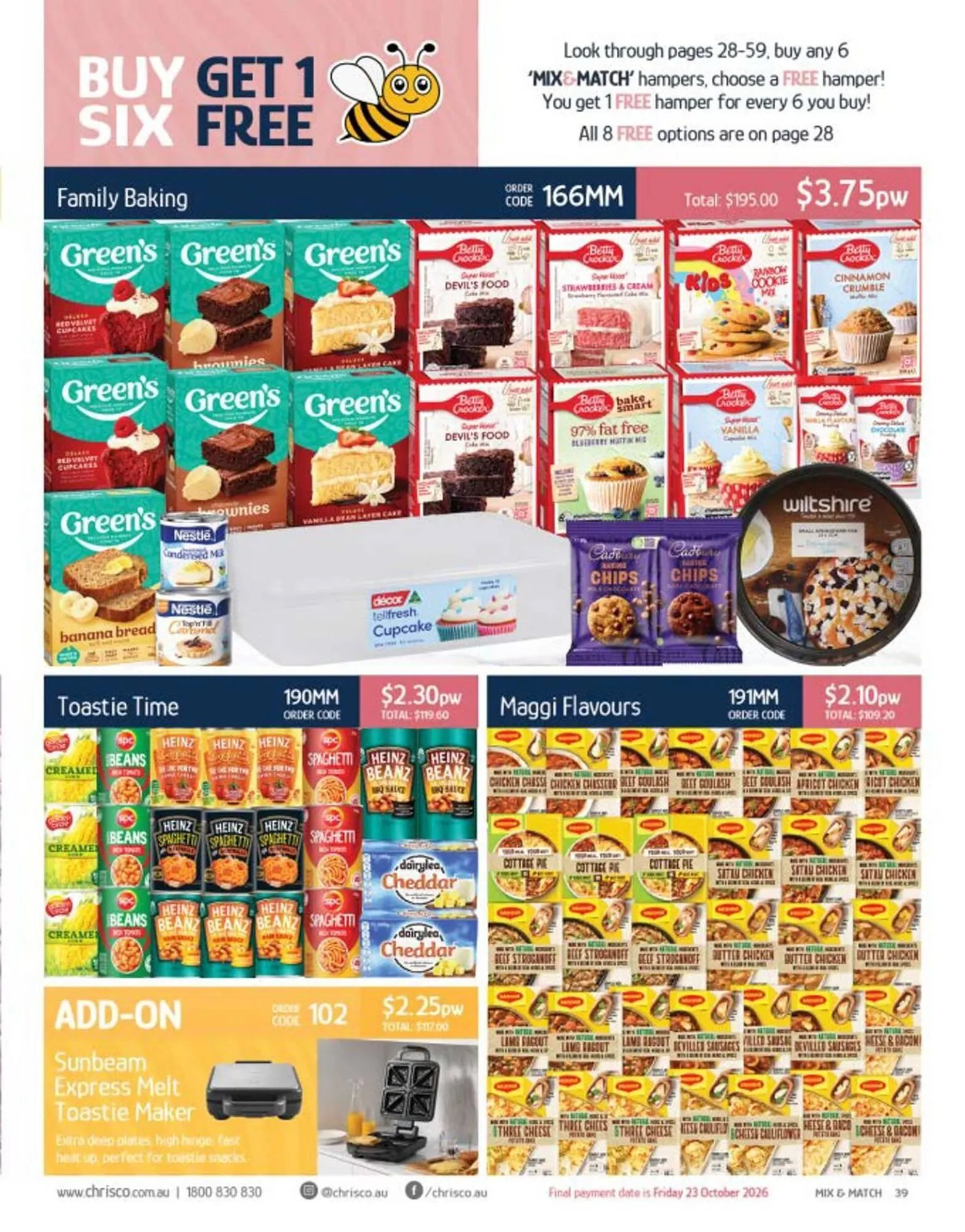 Chrisco Hampers catalogue - Catalogue valid from 19 September to 31 December 2026 - page 39