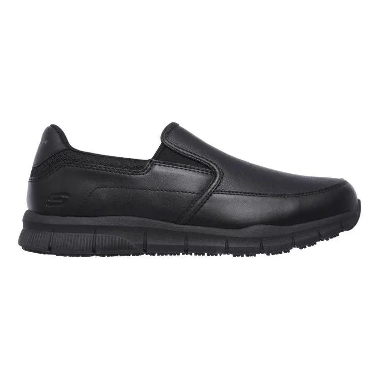 Skechers Men's Nampa Groton Slip On Shoe Black