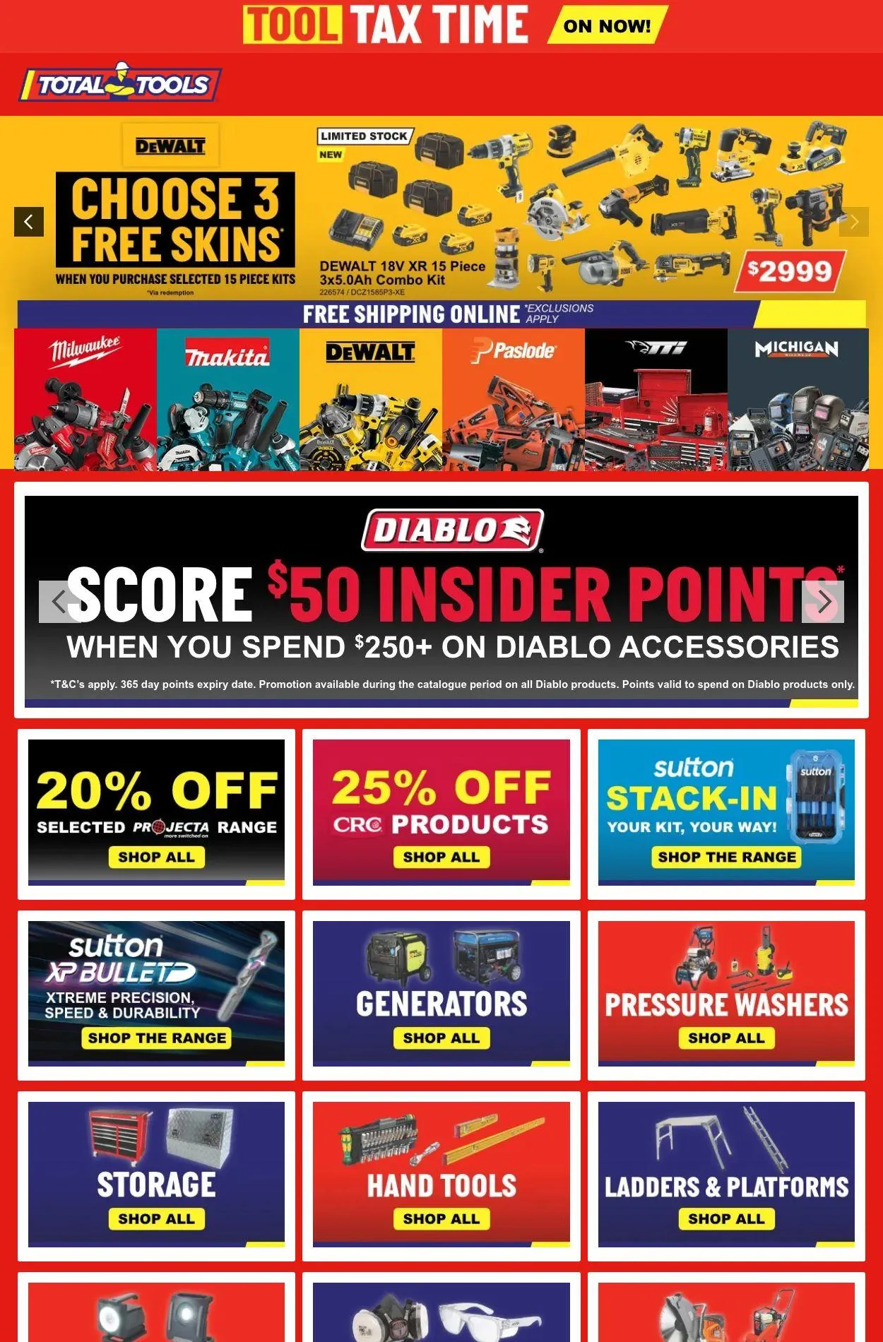 Total Tools Current catalogue - 1