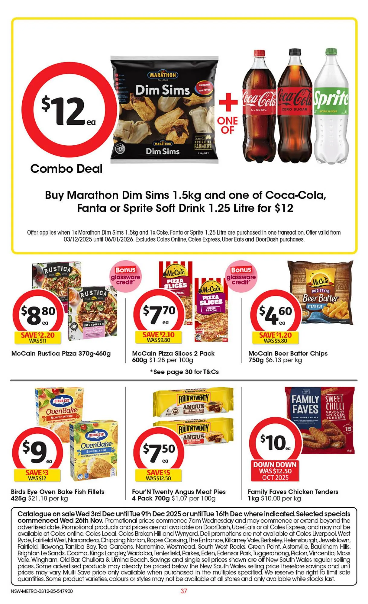 Coles catalogue - Catalogue valid from 3 December to 9 December 2025 - page 38