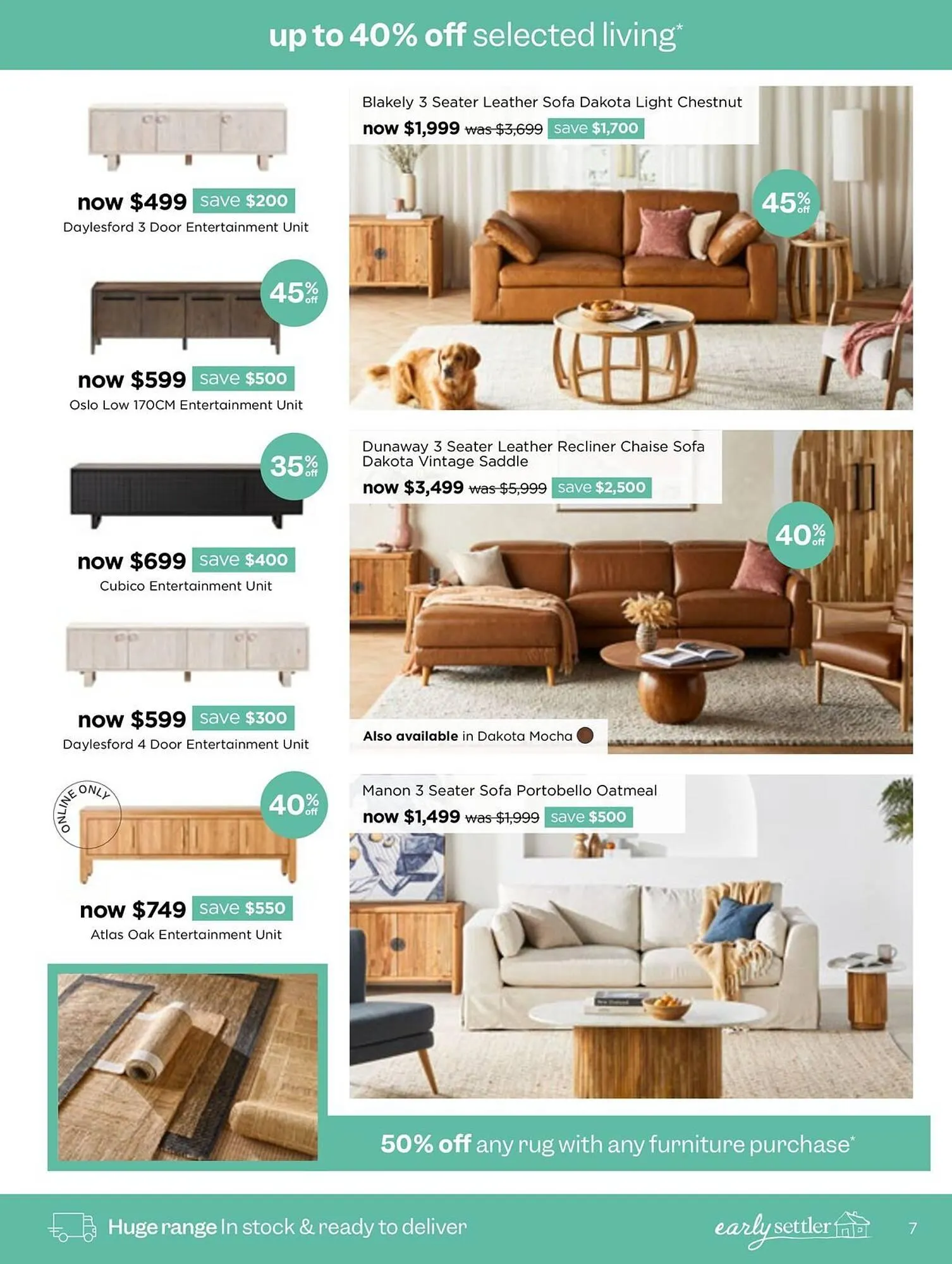 Early Settler catalogue - Catalogue valid from 21 August to 7 September 2025 - page 7