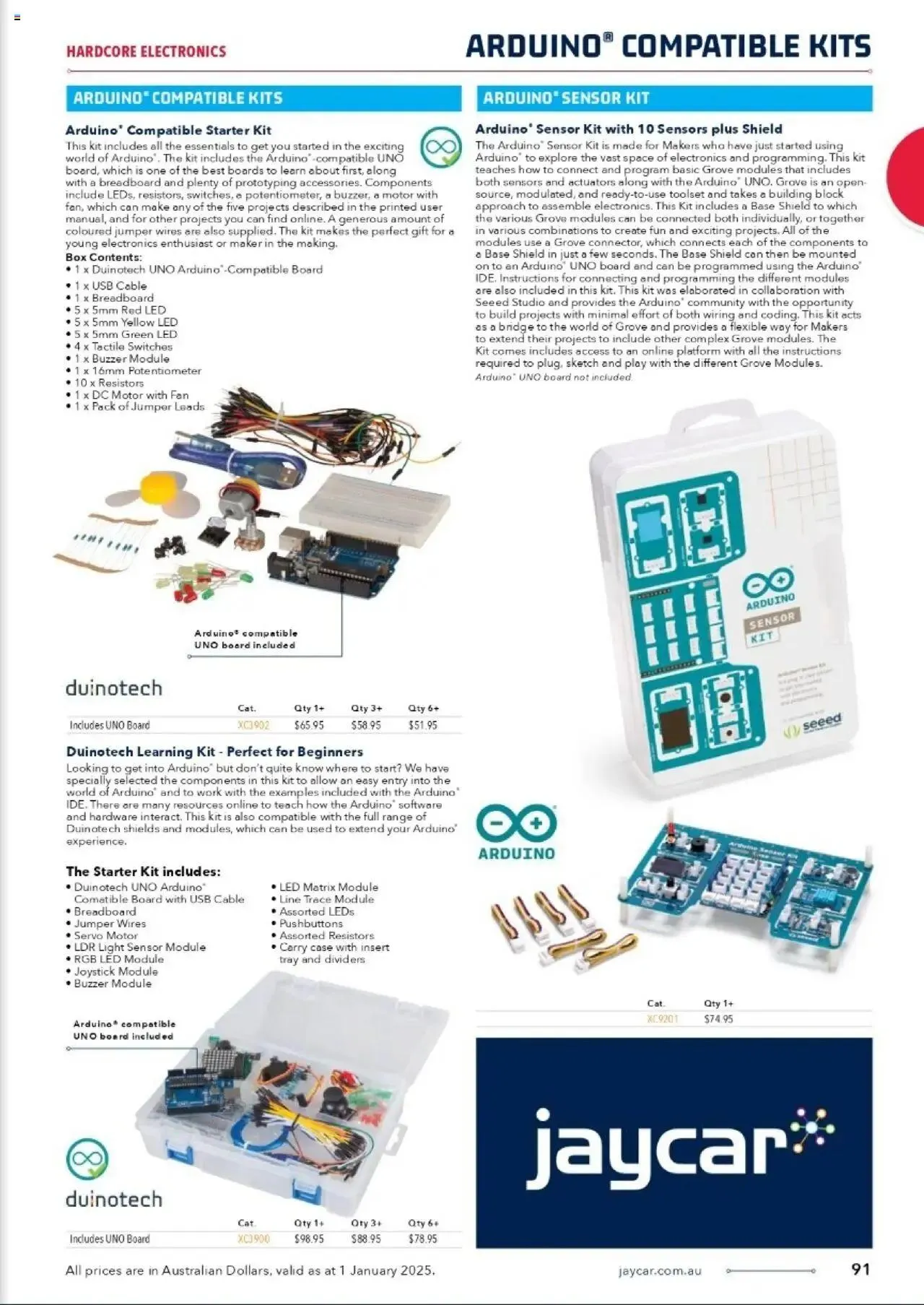 Jaycar Celebrating 40 Years in Electronics - Catalogue valid from 1 January to 29 August 2025 - page 75