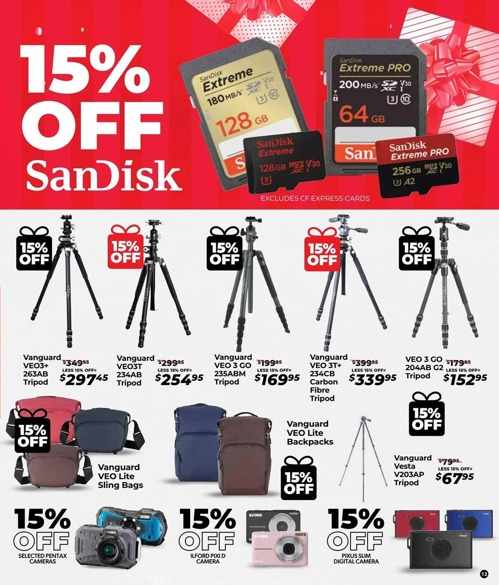 Teds Cameras catalogue - Catalogue valid from 24 December to 4 January 2026 - page 13